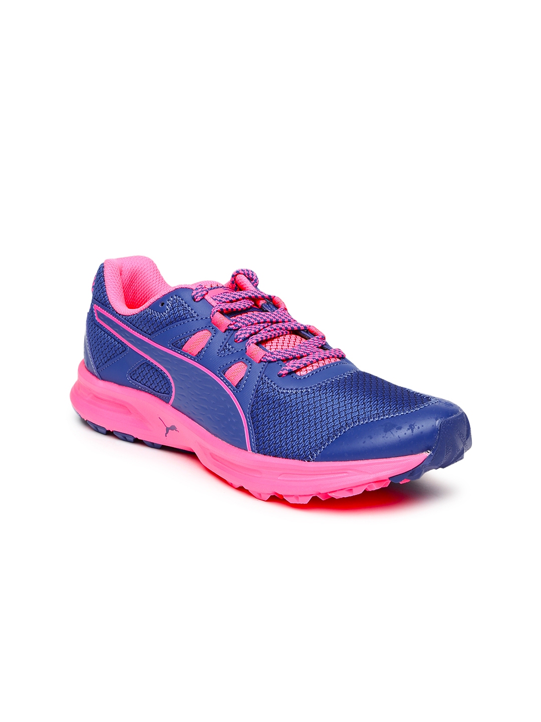 puma shoes pink and blue