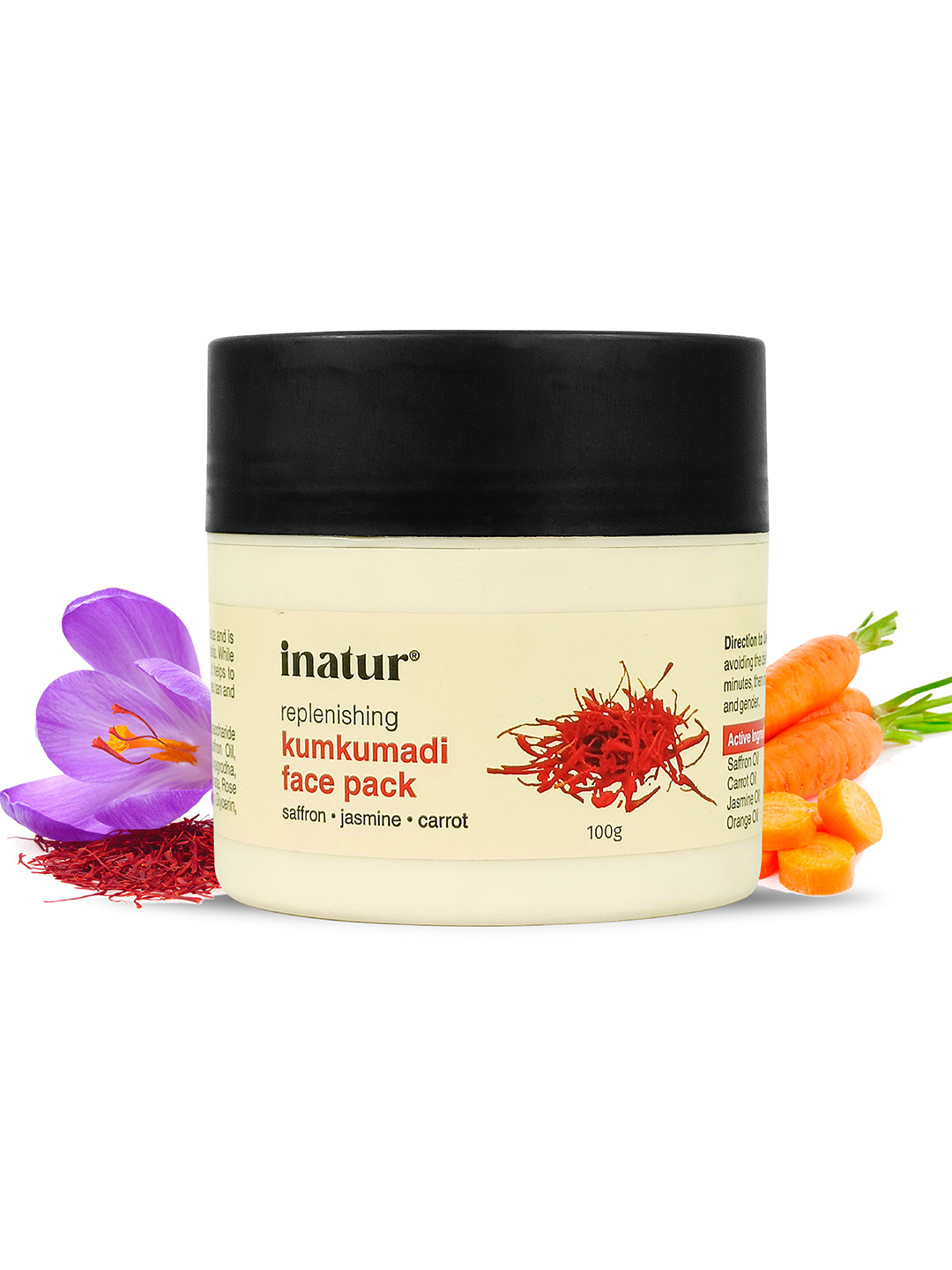 Inatur Kumkumadi Face Pack with Saffron 100g