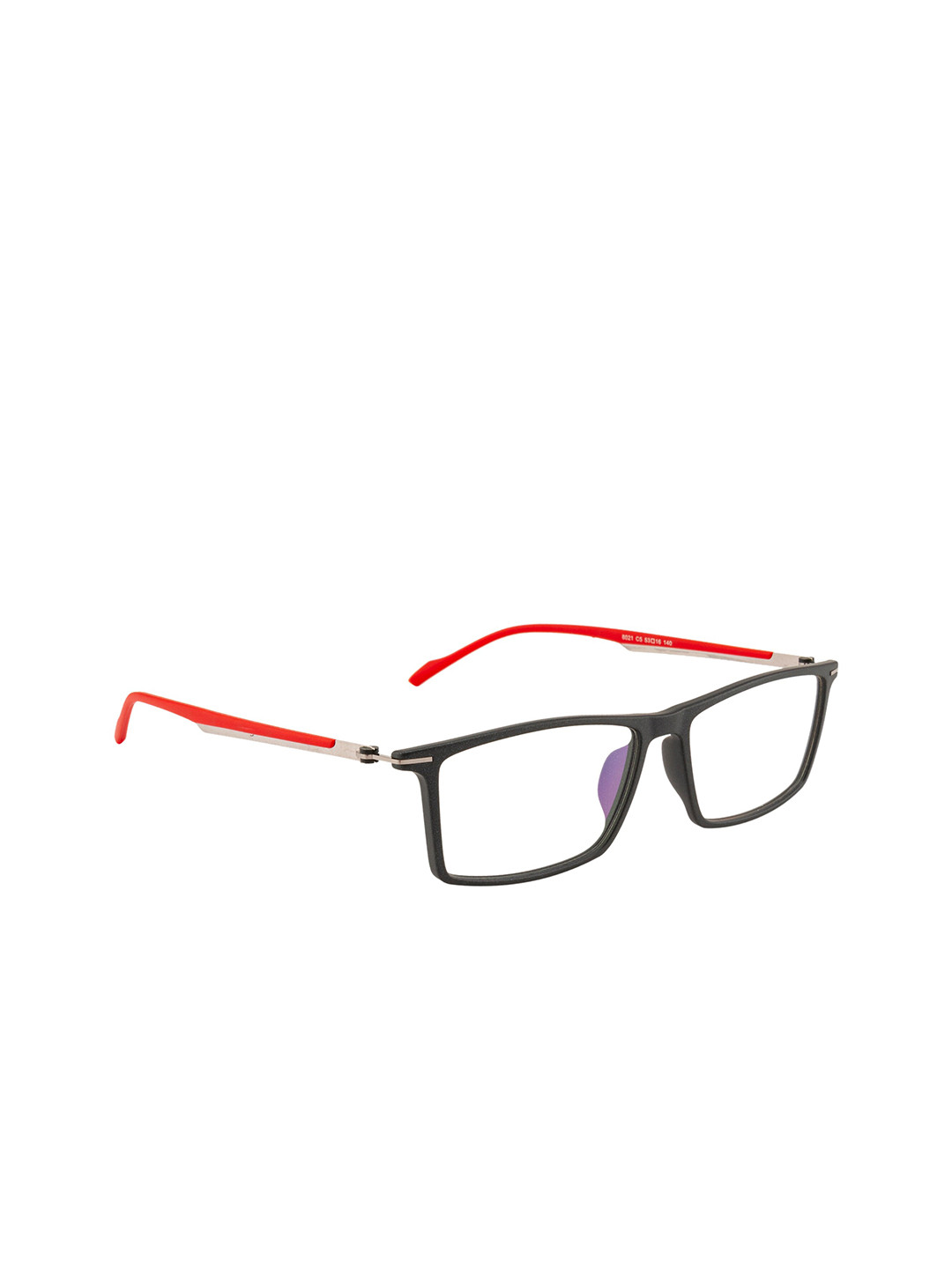 Ted Smith Unisex Black Full Rim Wayfarer Frames TSF-8021_C5