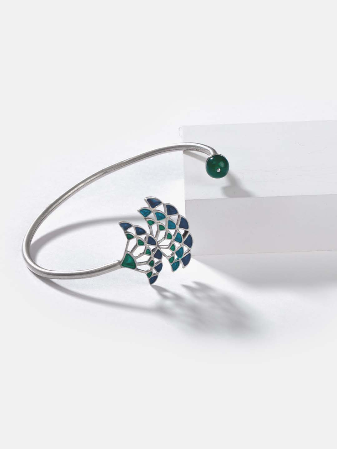 SHAYA Women Silver 925 Owning My Extreme Drama Cuff Bracelet