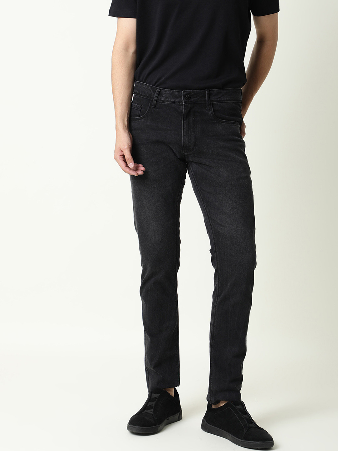 RARE RABBIT Men Linea Slim Fit Jeans