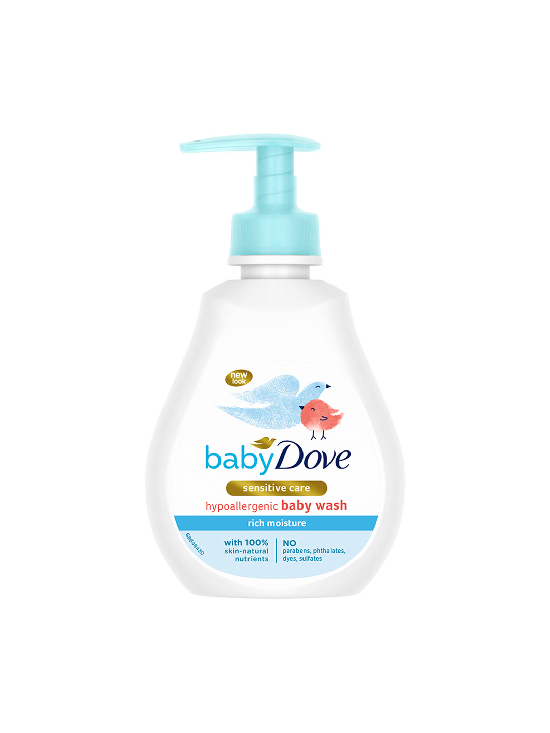 Baby Dove Rich Moisture Hypoallergenic Body Wash - Sensitive Care - 200 ml