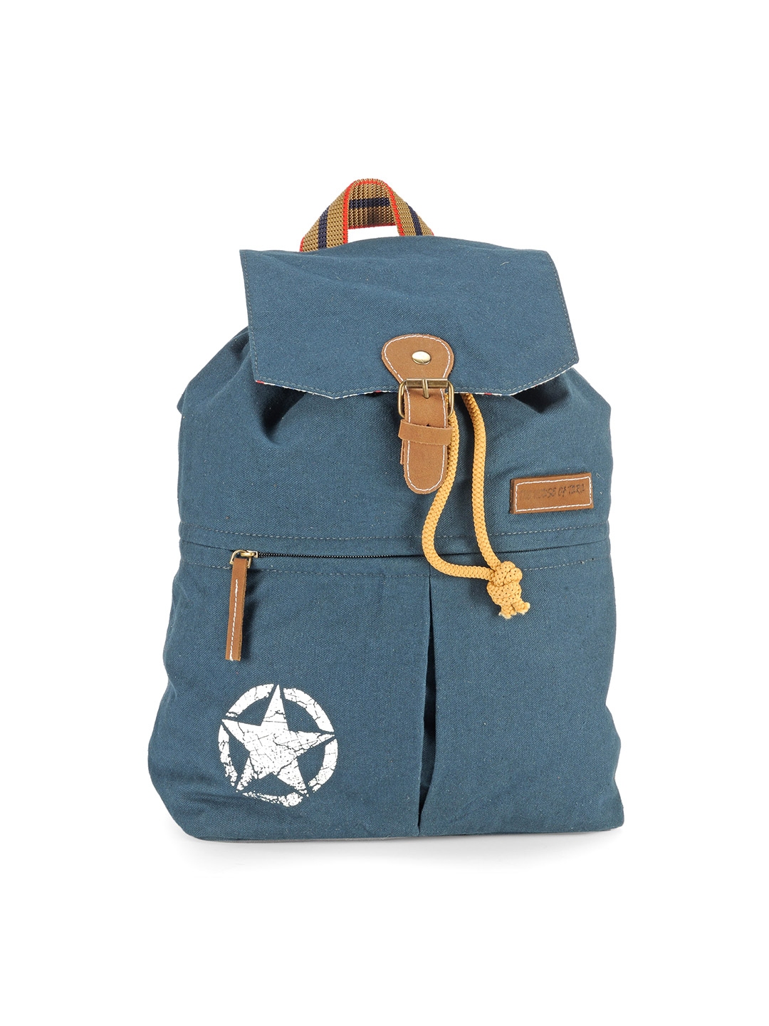 The House of Tara Combat Blue Canvas Compact Messenger Bag for Men and  Women (HTMB 113_Combat Blue)