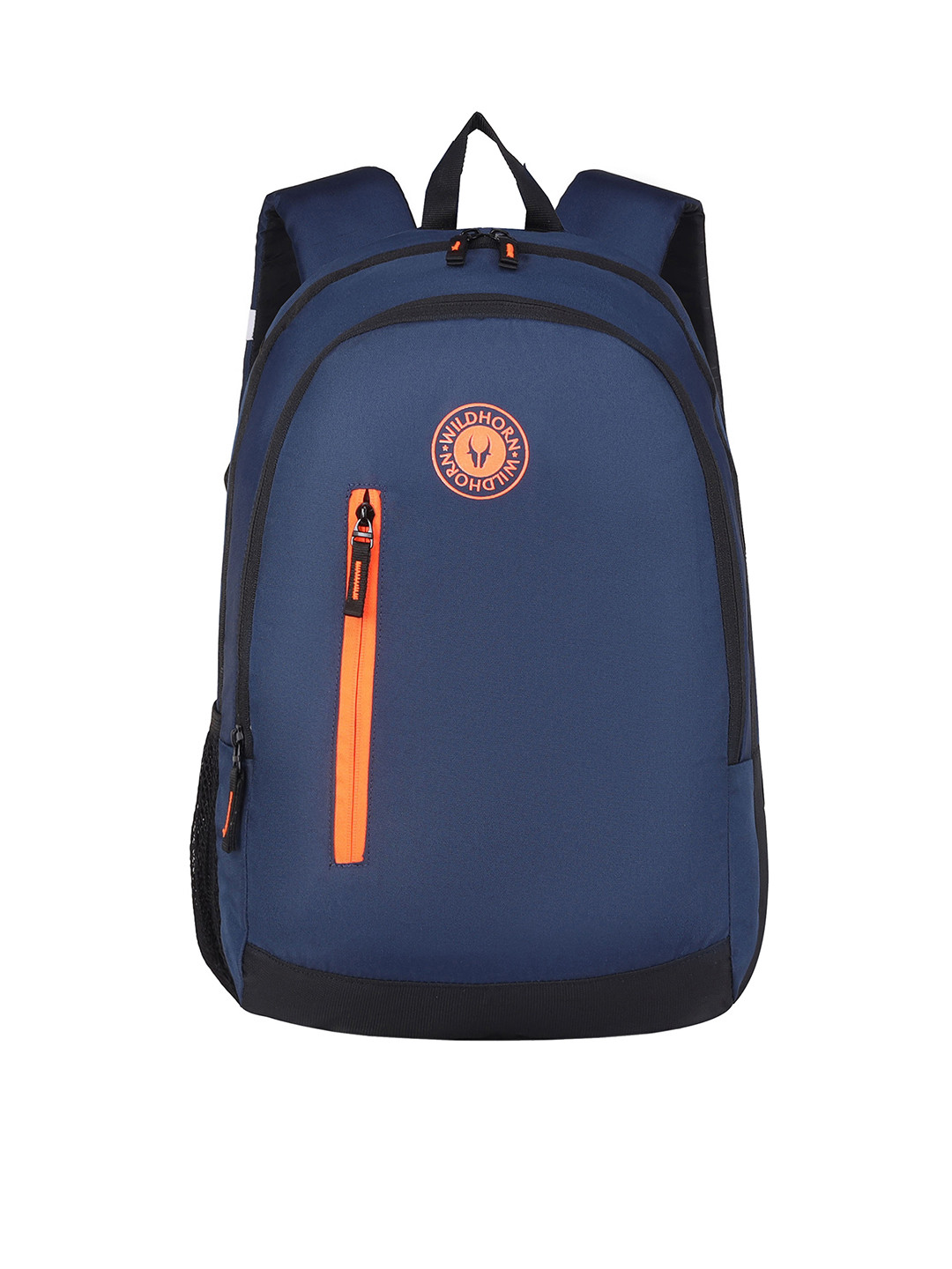 WildHorn Unisex Blue & Yellow Backpack with Compression Straps