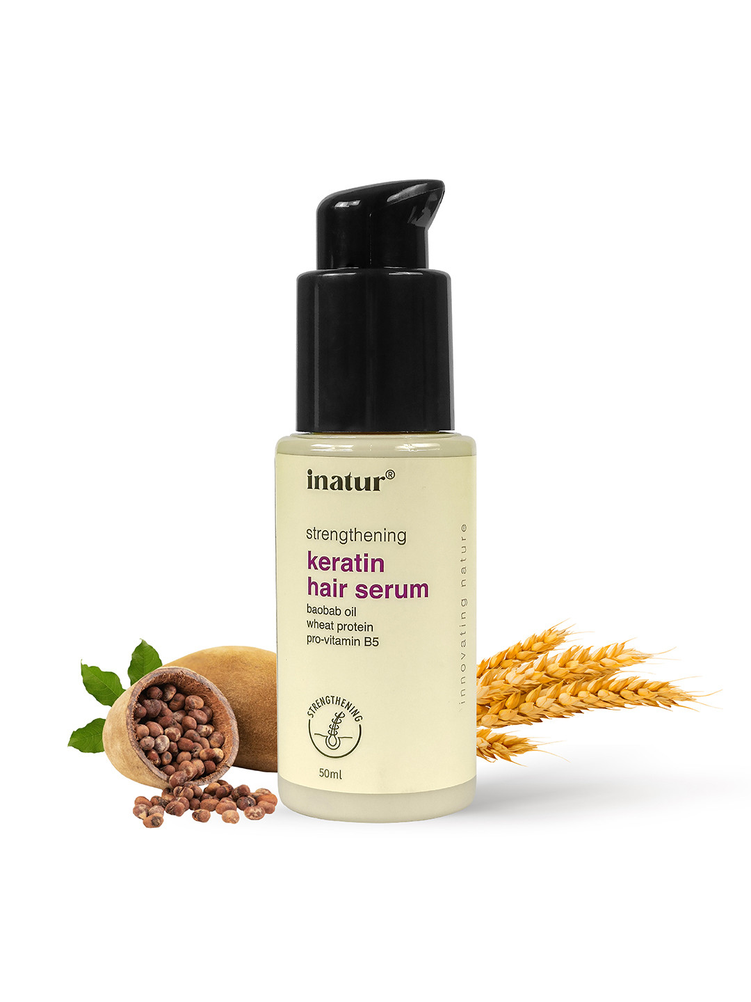 Inatur Damage Control Keratin Hair Serum 50 ml