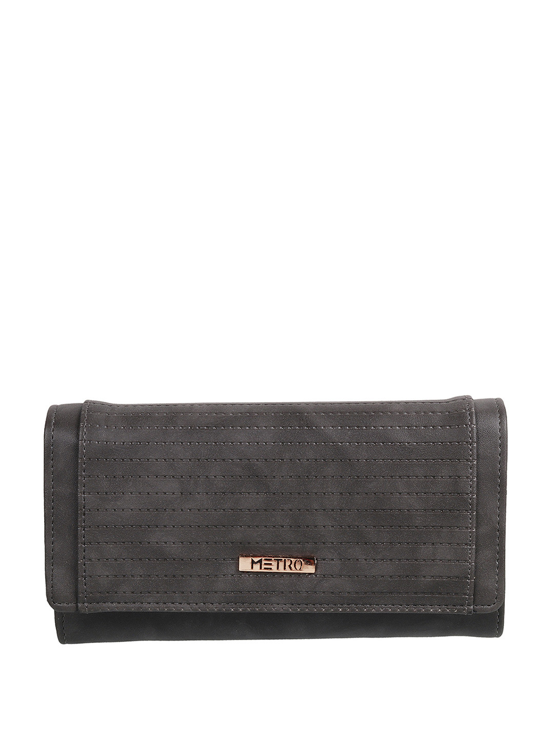 Metro Women Grey Purse Clutch