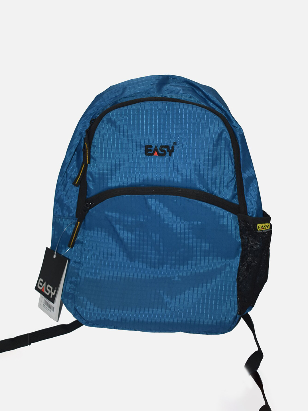 EASY Unisex Blue & Black Backpack