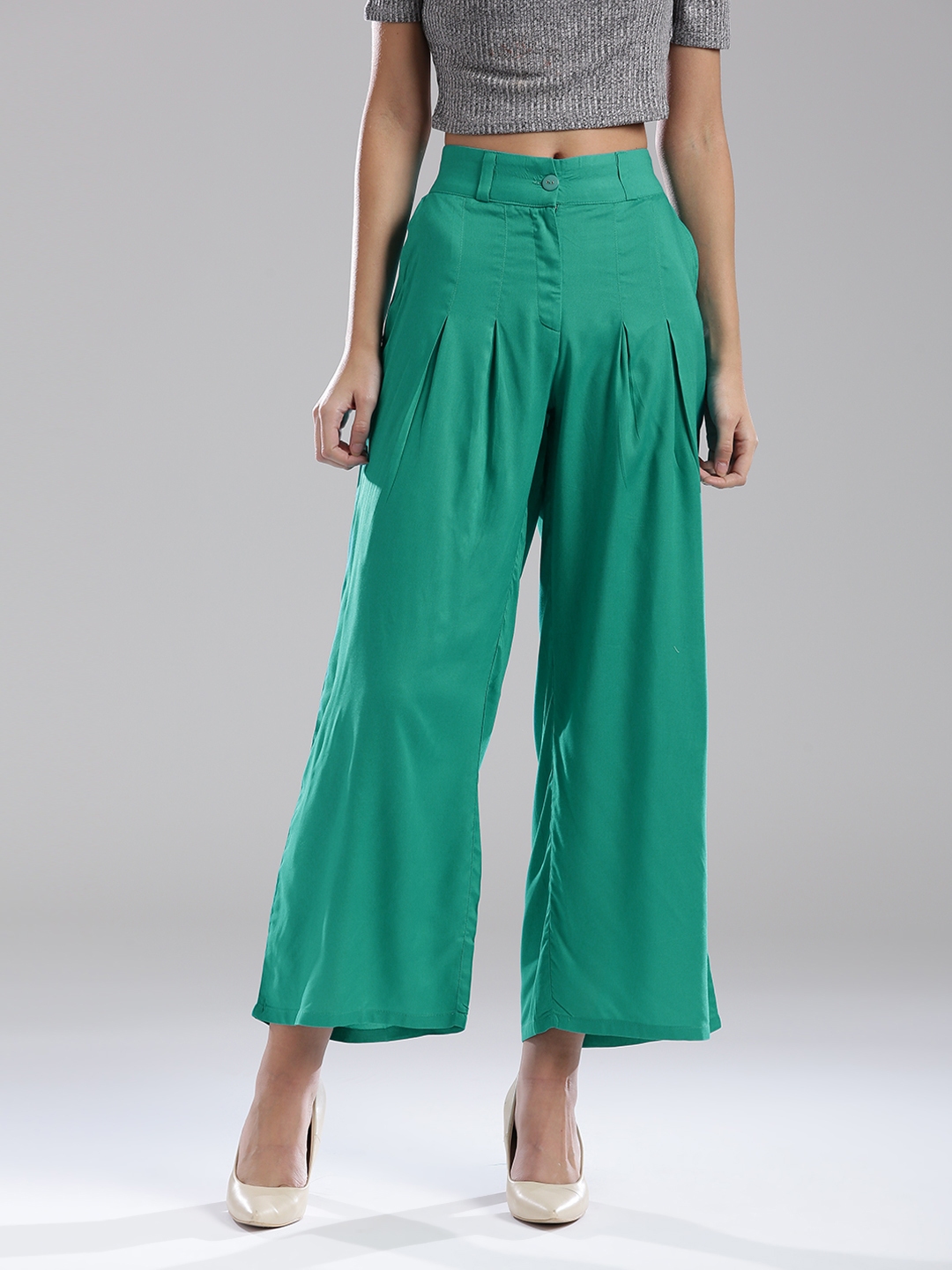 Buy Olive Green Trousers  Pants for Women by Vero Moda Online  Ajiocom