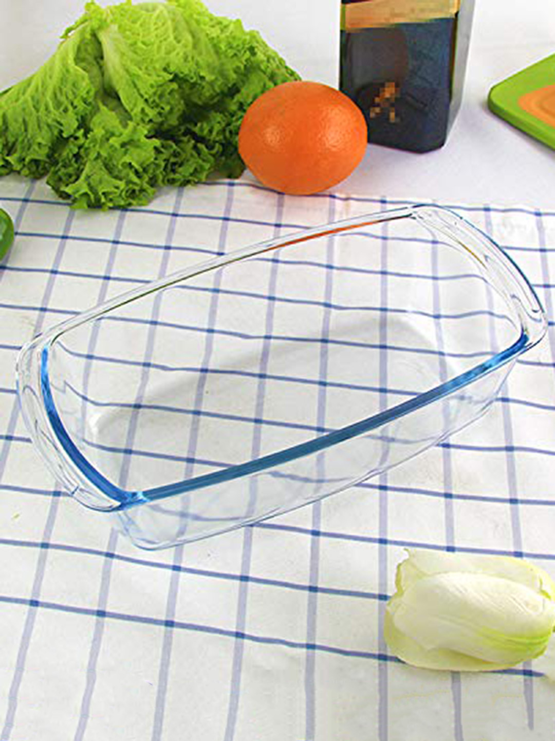 Femora Transparent Borosilicate Glass Mixing Bowl Bakeware