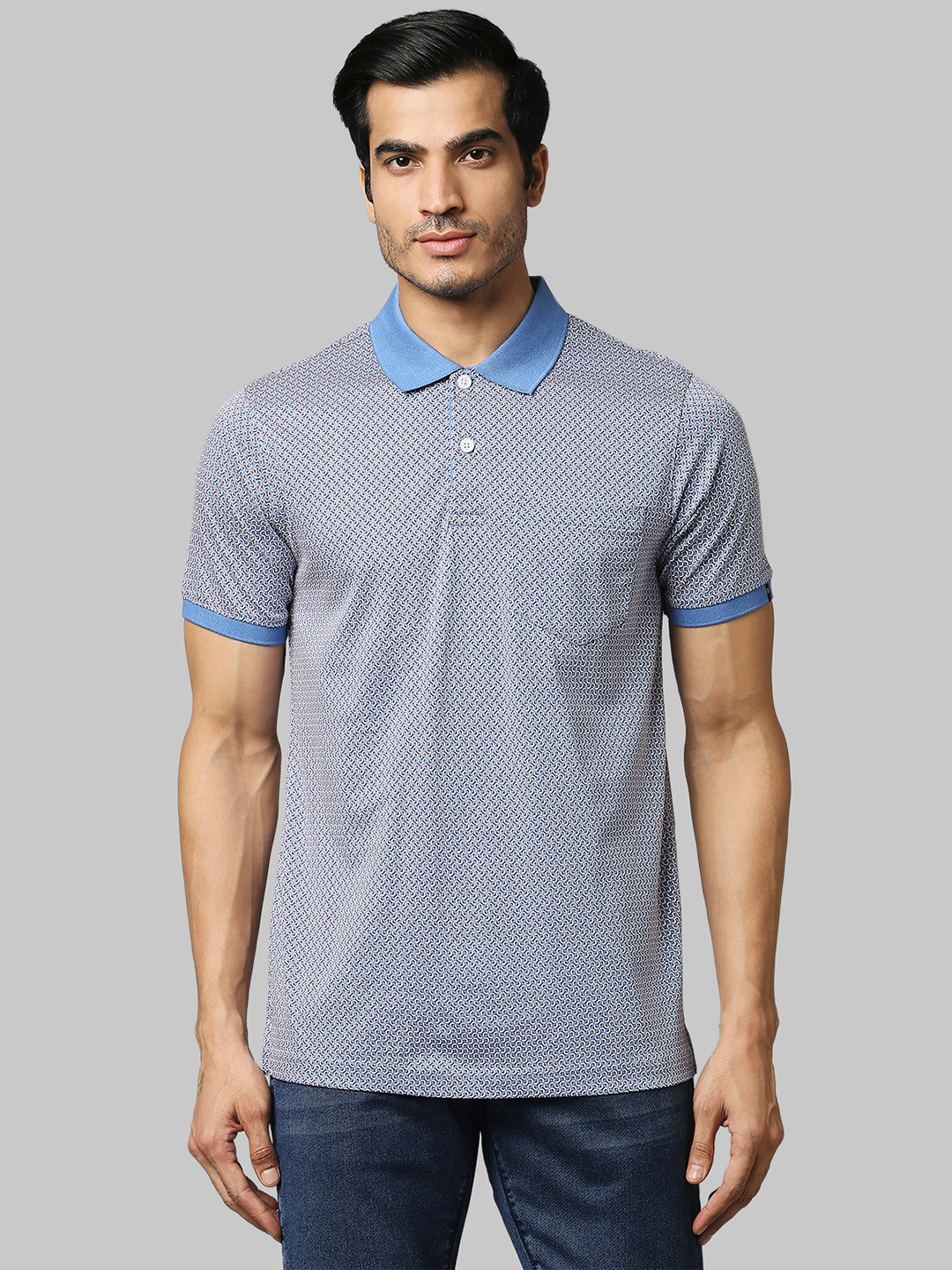 Raymond Men Blue T-shirt