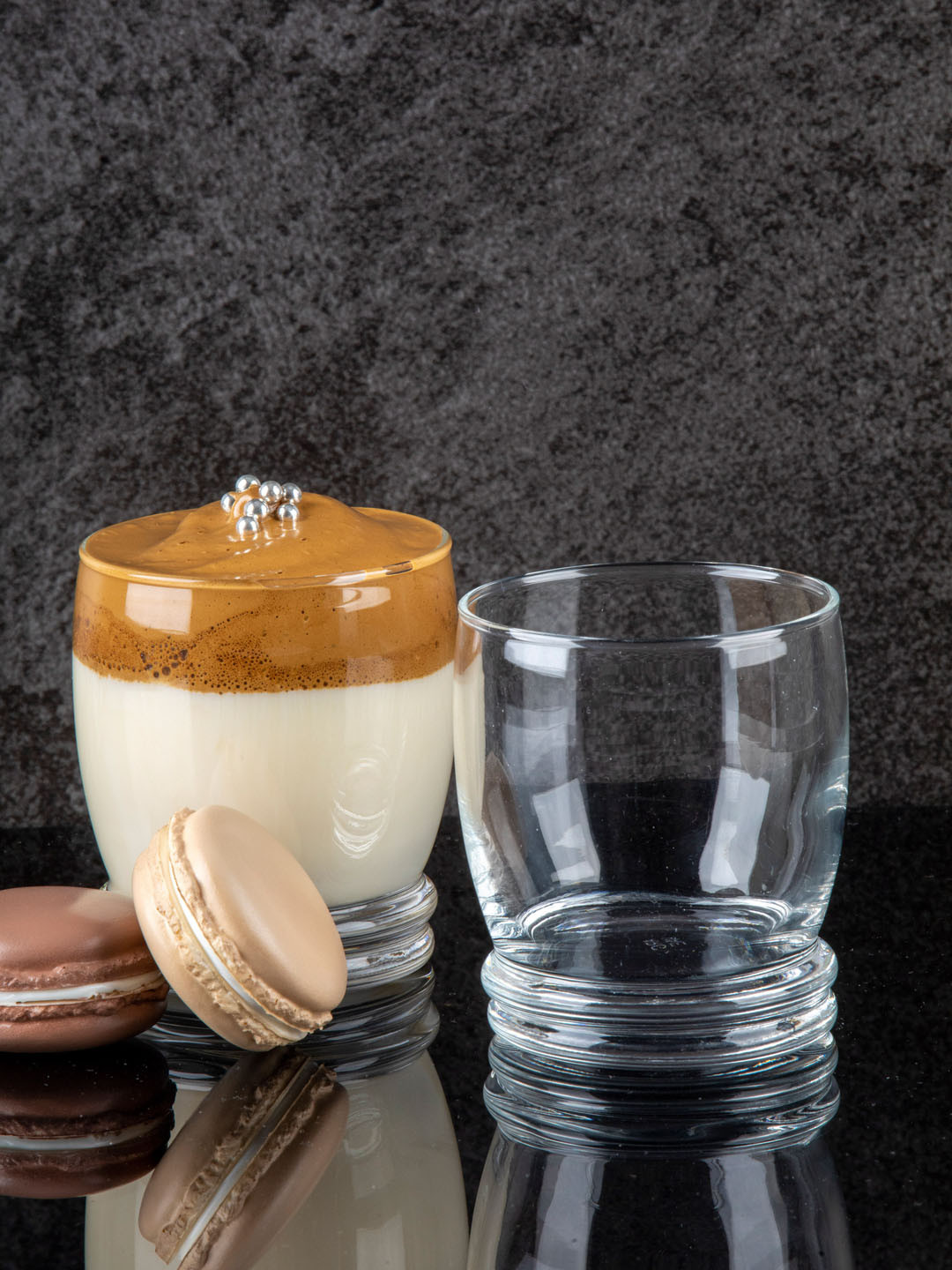 GOODHOMES Set of 6 Transparent Drinking Glasses