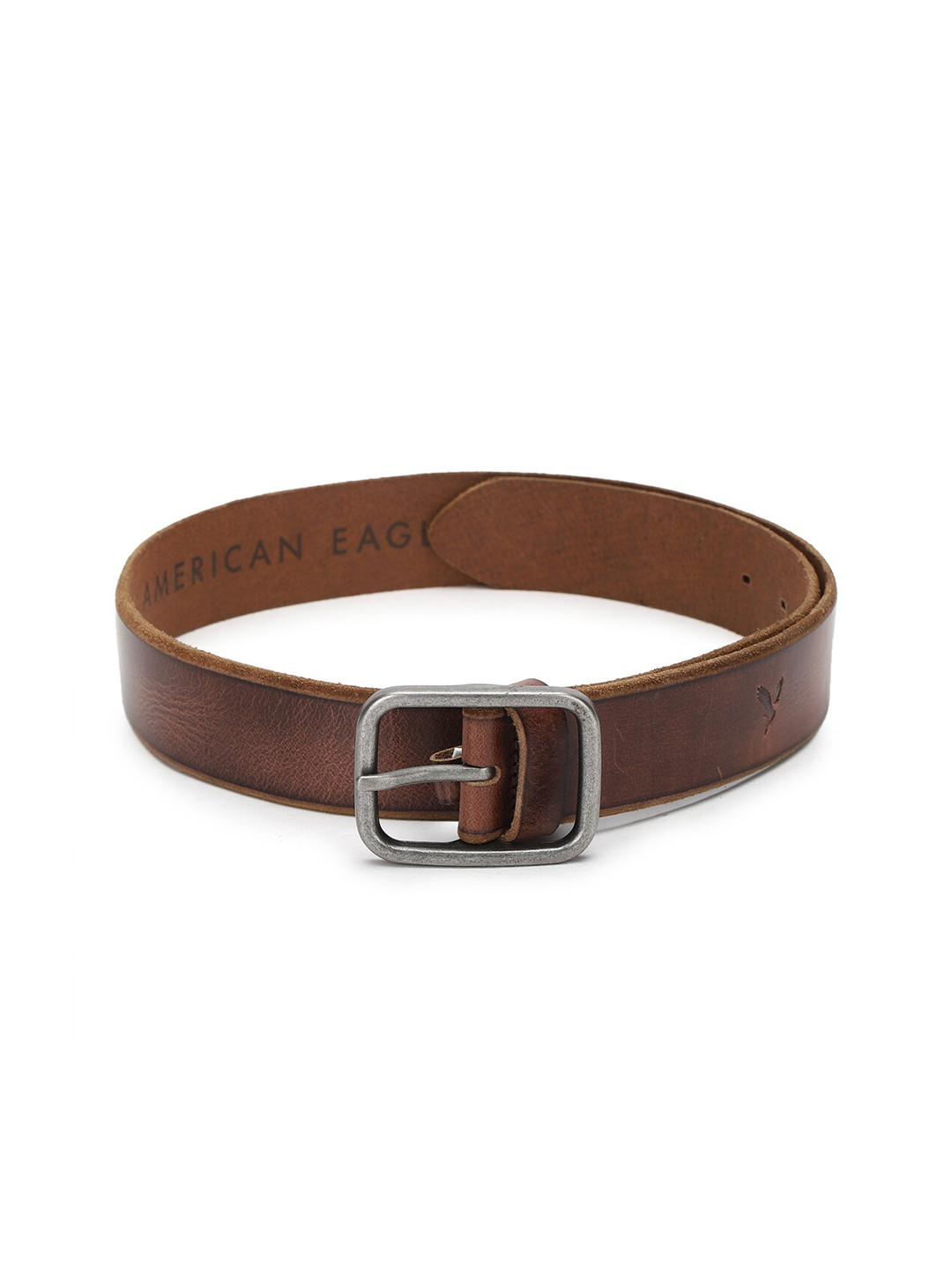 AMERICAN EAGLE OUTFITTERS Men Brown Leather Belt