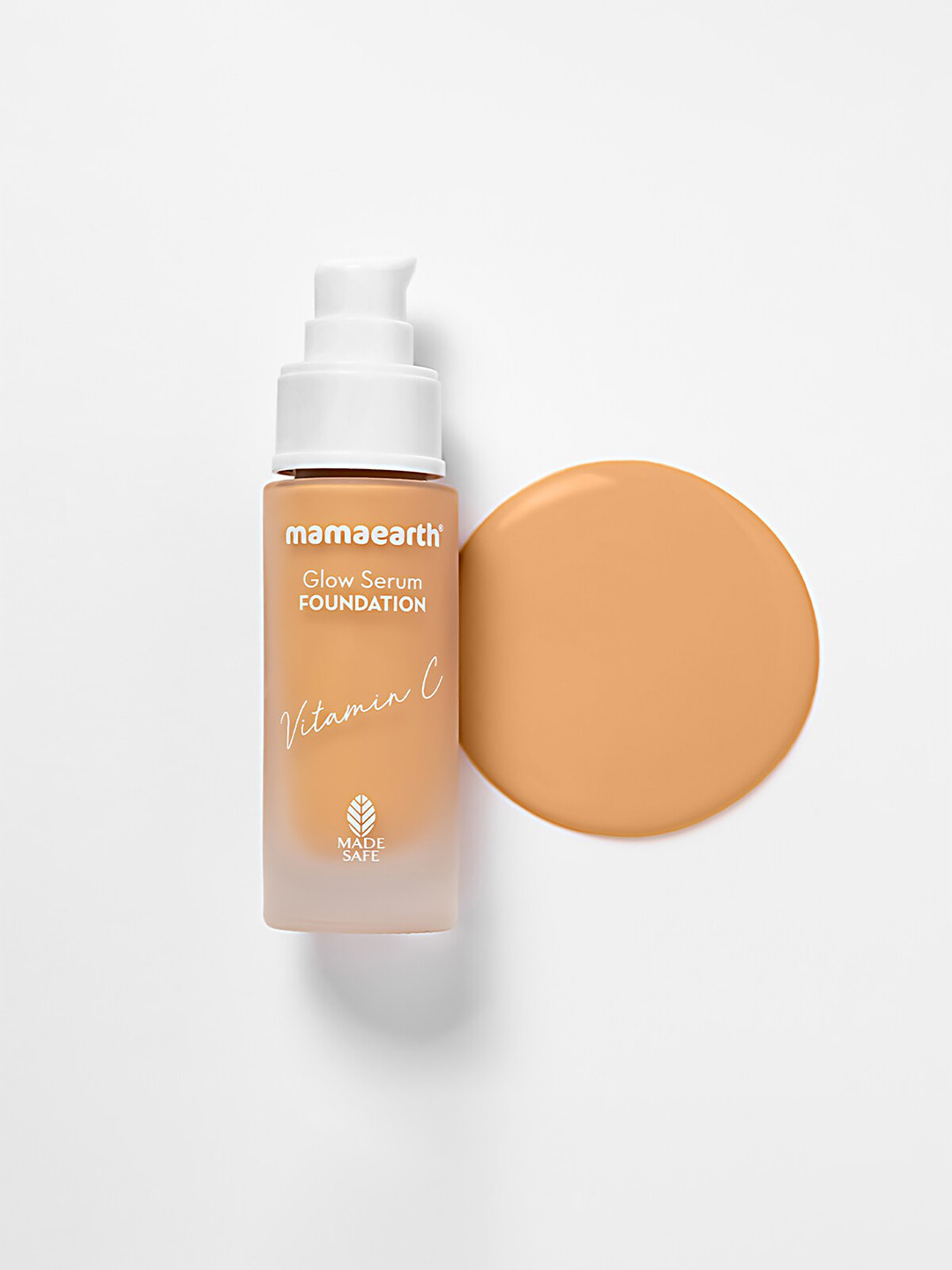 Mamaearth Glow Serum Foundation with Vitamin C & Turmeric 30 ml - Sand Glow 04