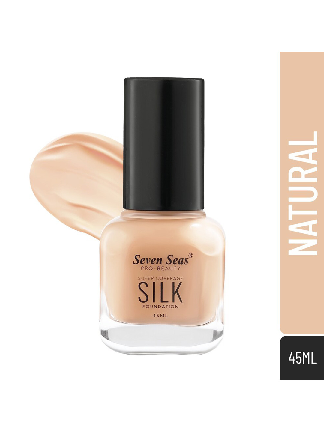 Seven Seas Super Coverage Silk Foundation - Natural