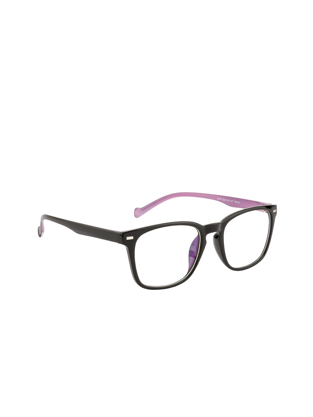 Gold Berg Black Full Rim Wayfarer FrameFrames Eyeglasses