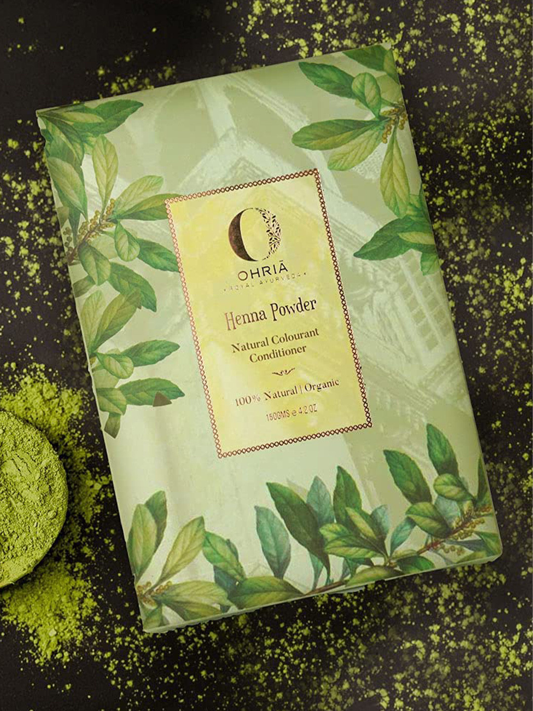 OHRIA AYURVEDA Organic Natural Colourant Conditioner Heena Powder - 150 g