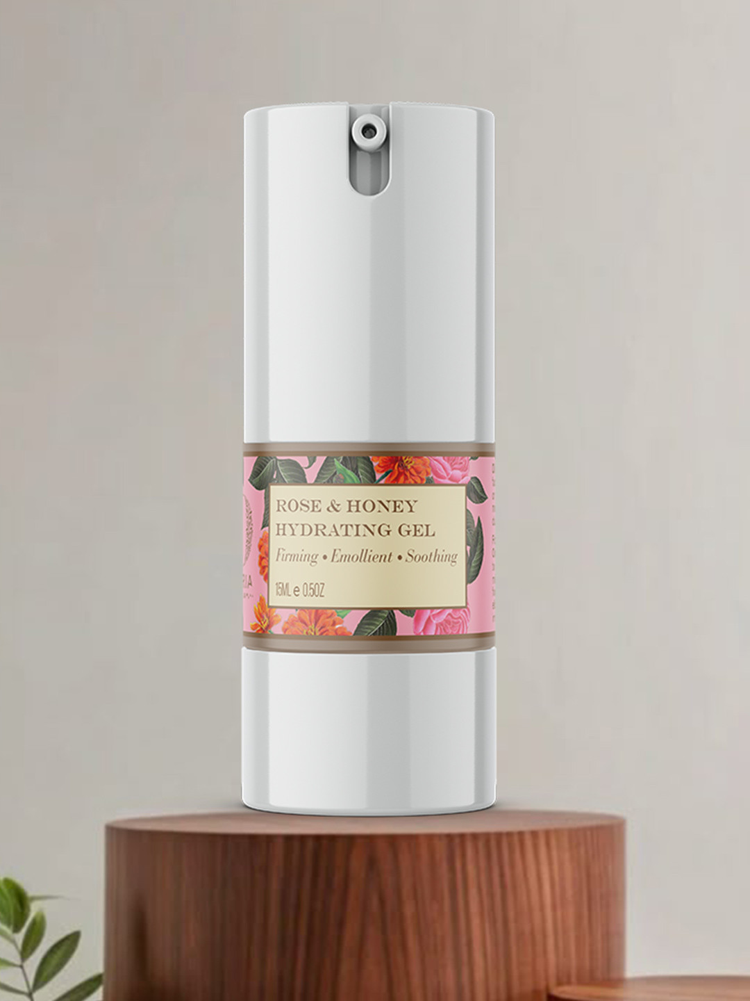 Ohria Ayurveda Rose & Honey Hydrating Face Gel - Firming, Soothing & Softening - 15ml