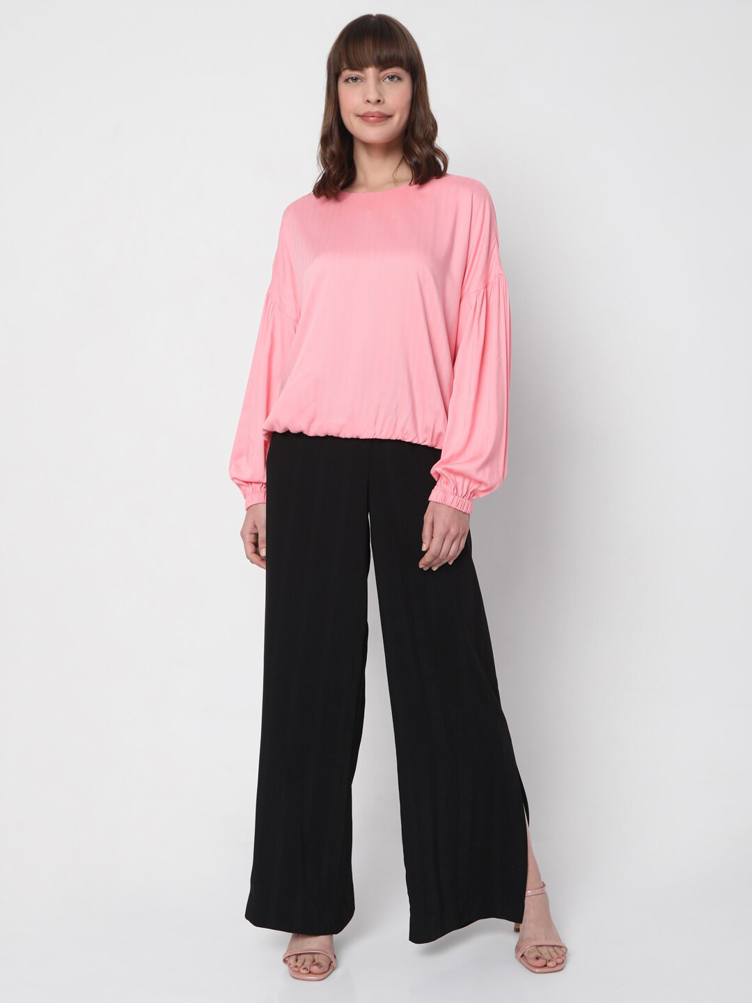 Vero Moda Pink Blouson Top