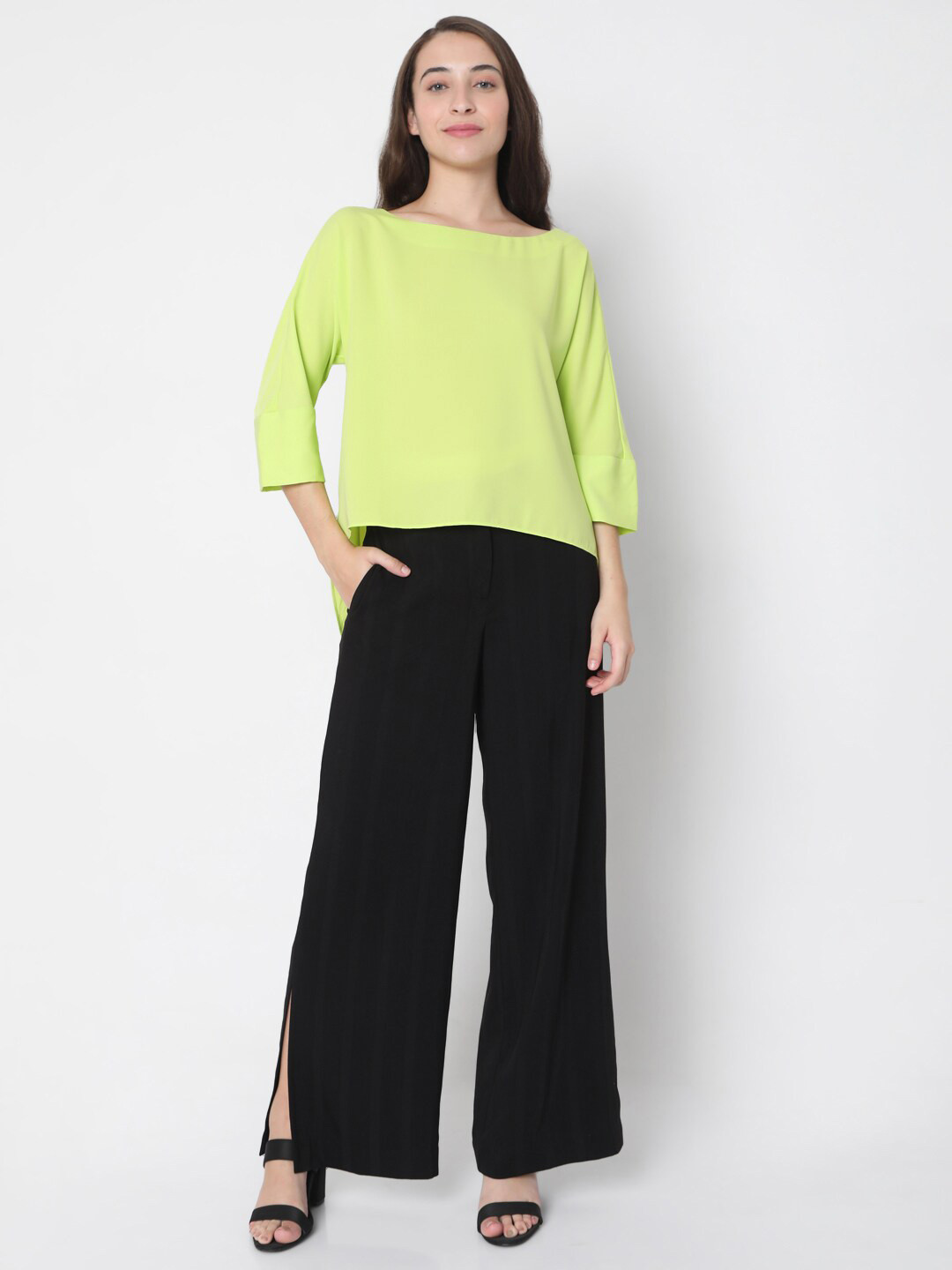 Vero Moda Lime Green Top