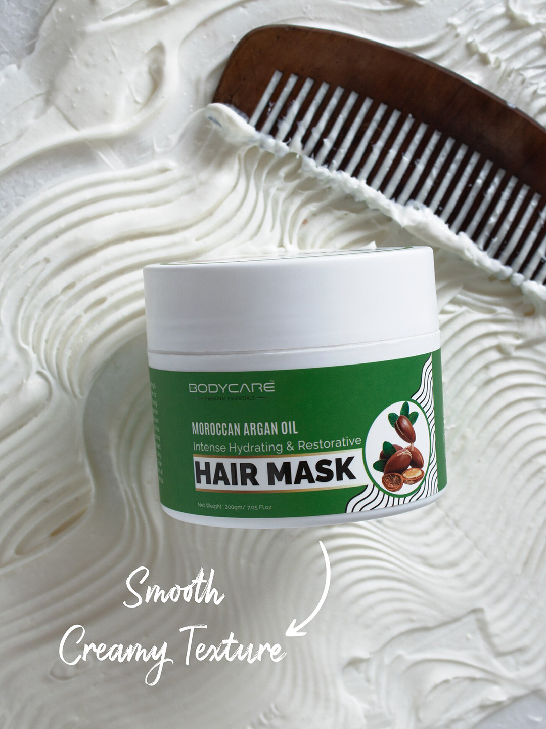 MY BODYCARE Premium Moroccan Argan Oil Hair Mask For Nourishing Hair Treatment 200g