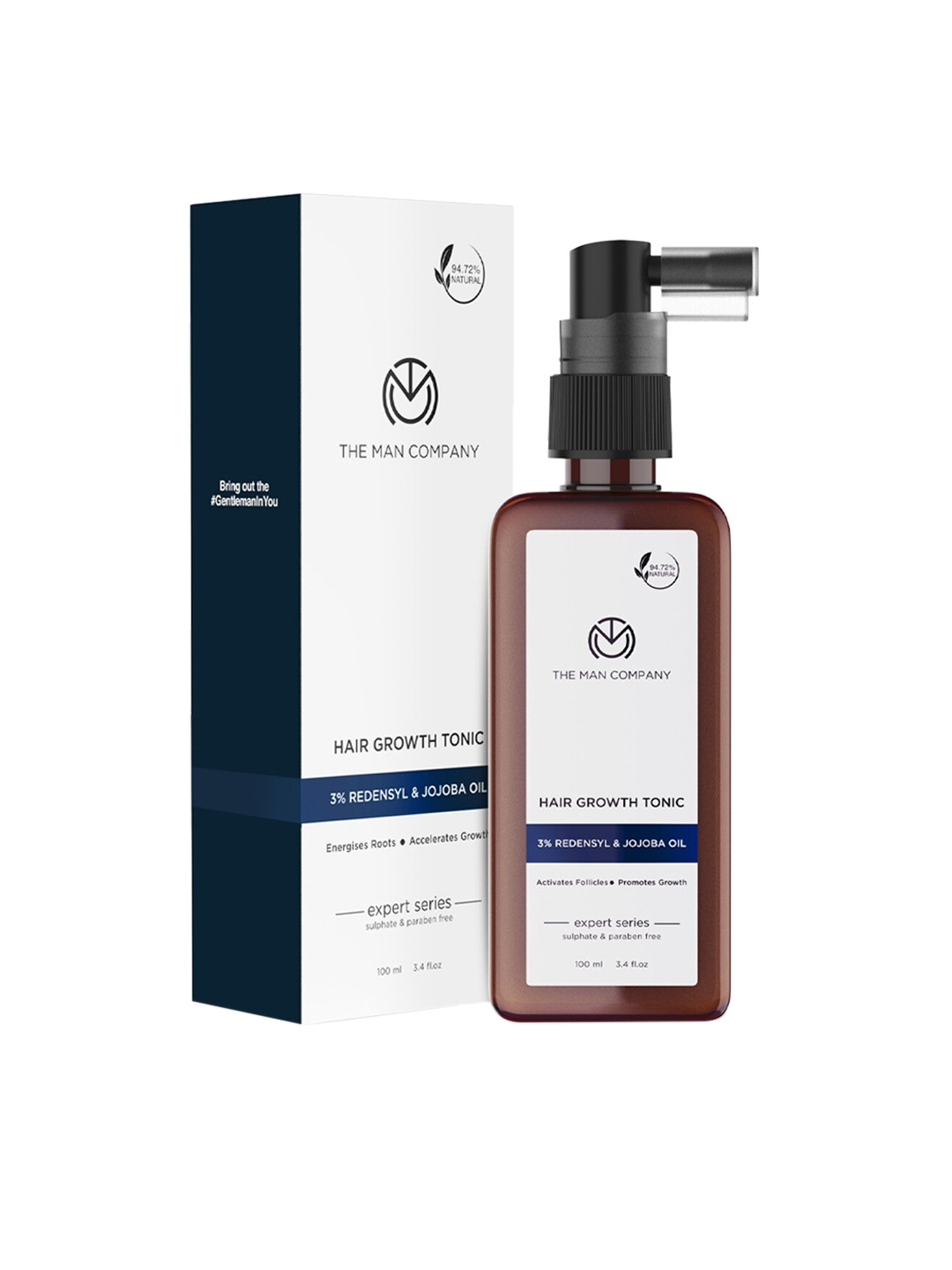 THE MAN COMPANY Hair Growth Tonic with 3% Redensyl & Jojoba Oil - 100 ml