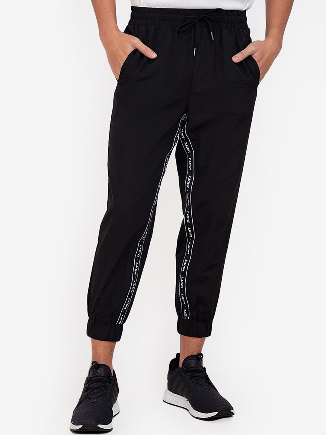 ZALORA ACTIVE Men Black Joggers Trousers