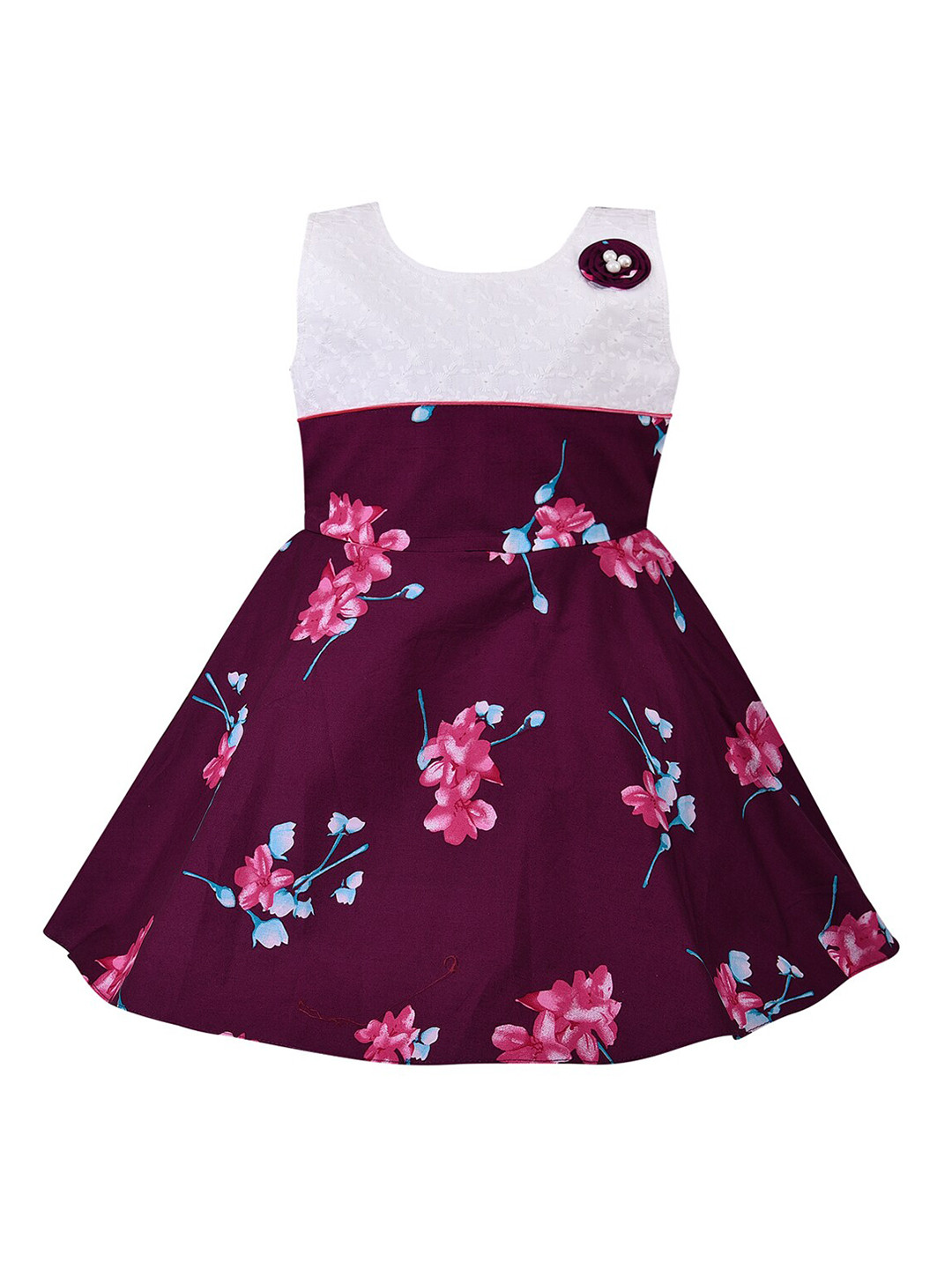 Wish Karo Girls Purple Dress
