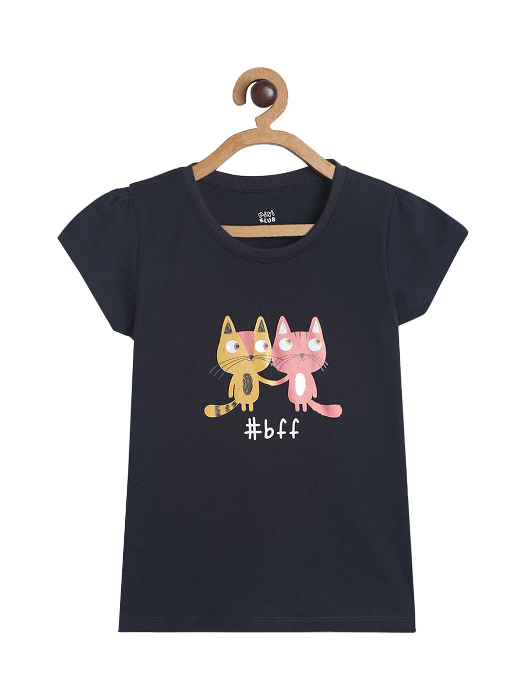 MINI KLUB Navy Blue Print Top