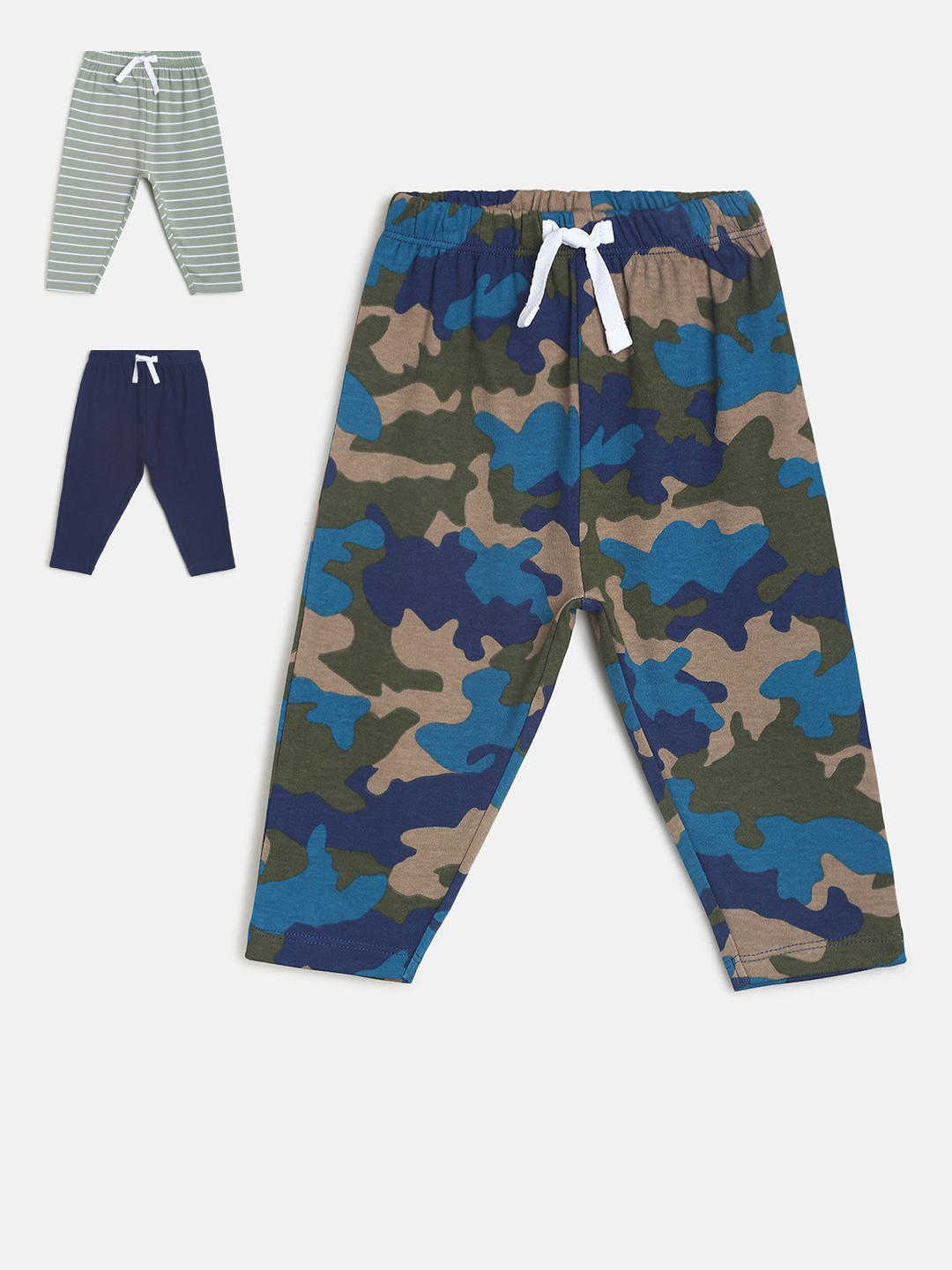 MINI KLUB Boys Pack of 3 Cotton Track Pants