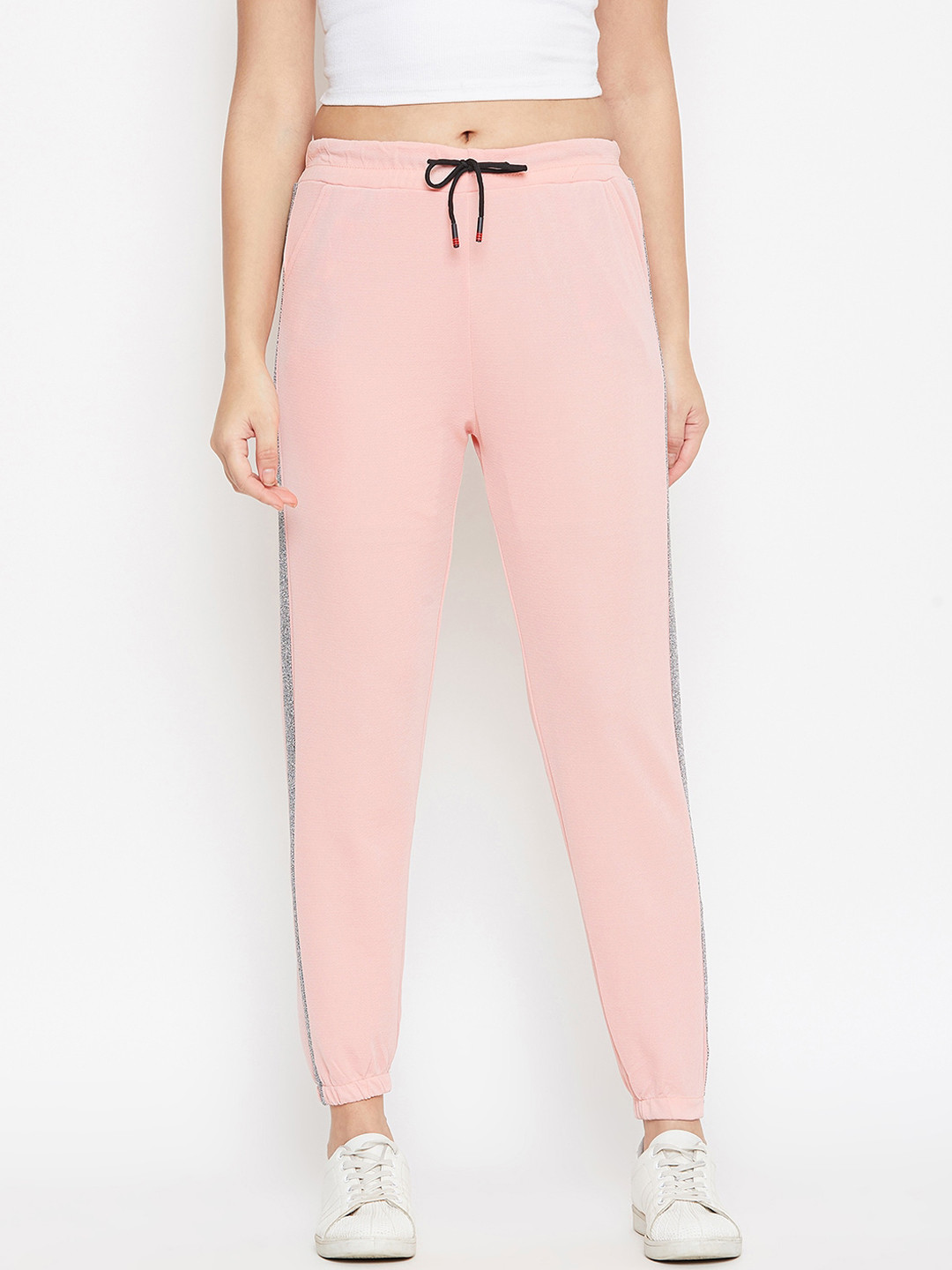 Camey Women Pink Mid-Rise Harem Pants