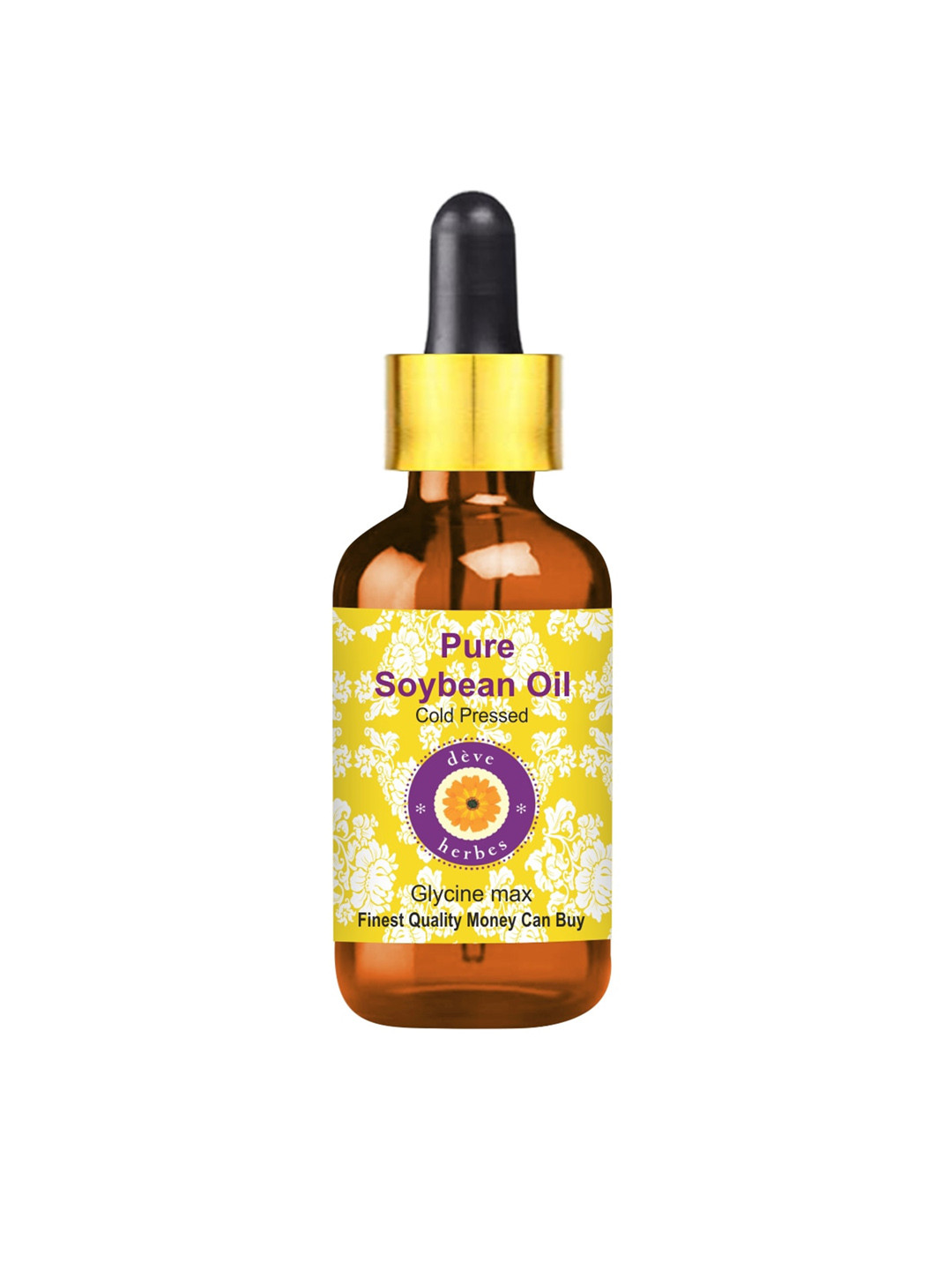 Deve Herbes Pure Sunflower Cold Pressed Oil with Glass Dropper - 30ml