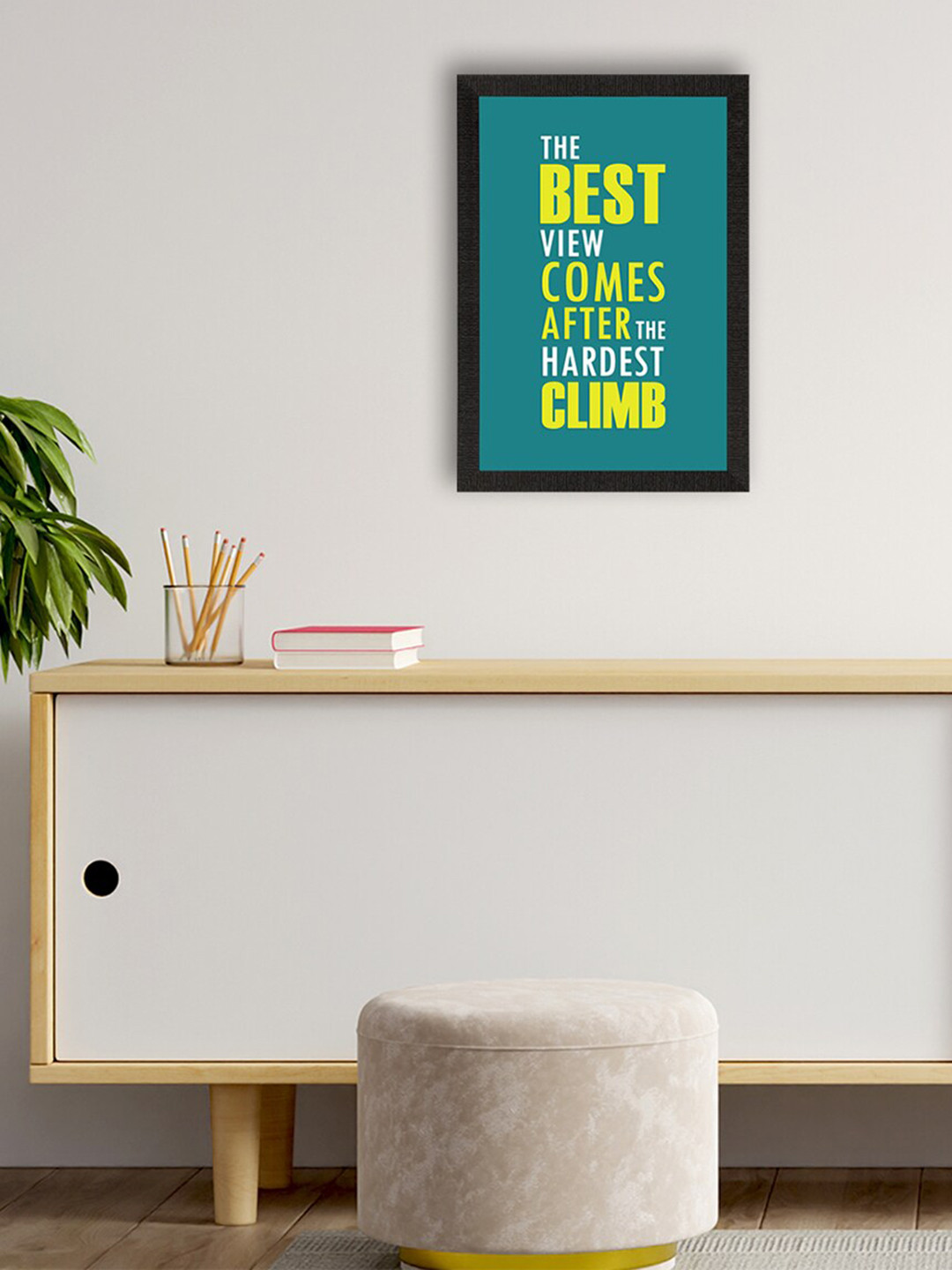 eCraftIndia The Best View Canvas Wall Rectangle Paintings Wall Art -14 x 10In