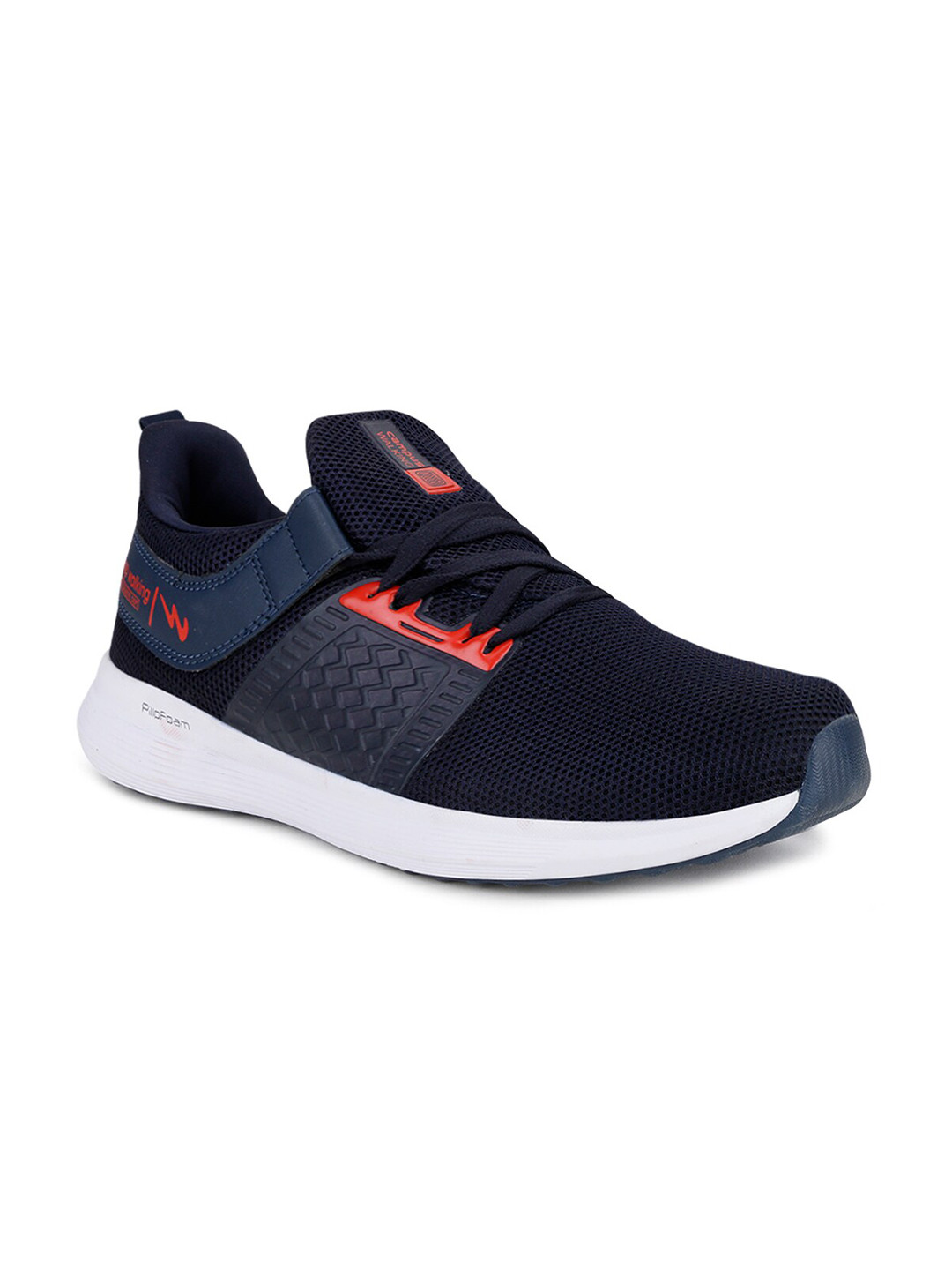 Campus Men T-CROSS PRO Navy Blue Mesh Running Shoes