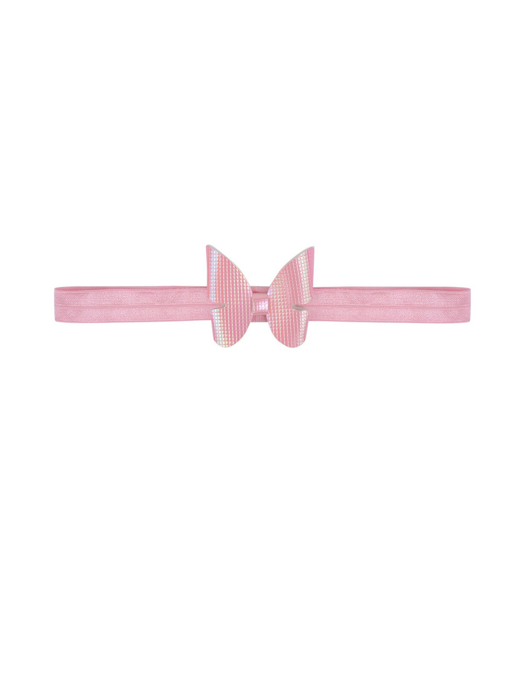 Aye Candy Girls Pink Self-Design Butterfly Headband