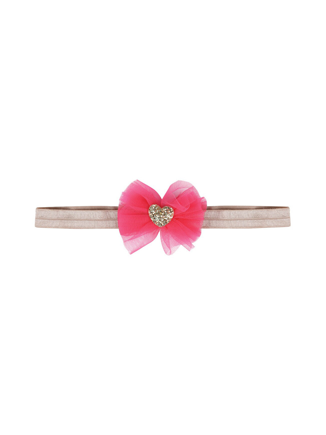Aye Candy Girls Pink Embellished Bow Headband