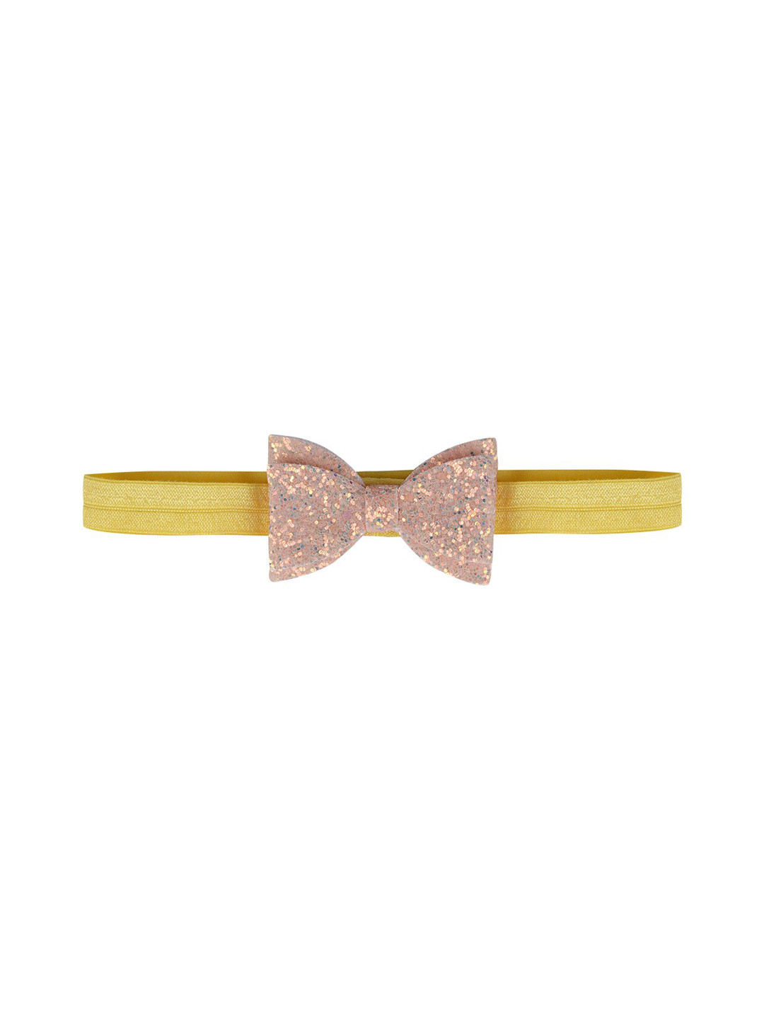 Aye Candy Girls Yellow Double Bow Headband