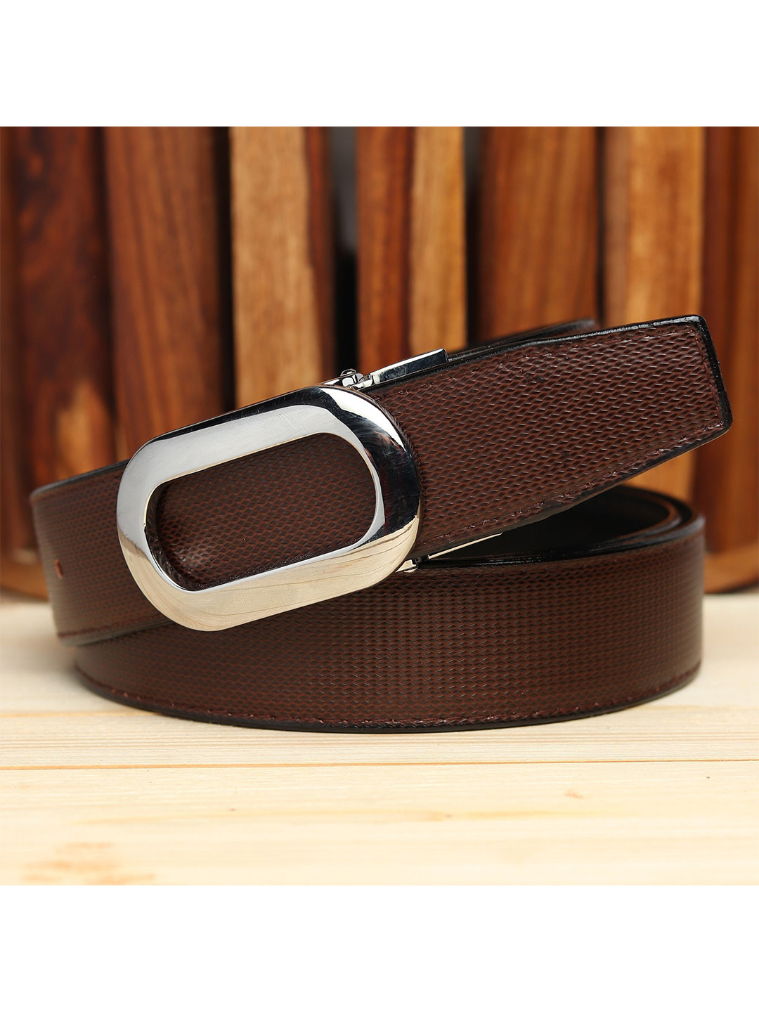 Kastner Men Brown Formal Belt