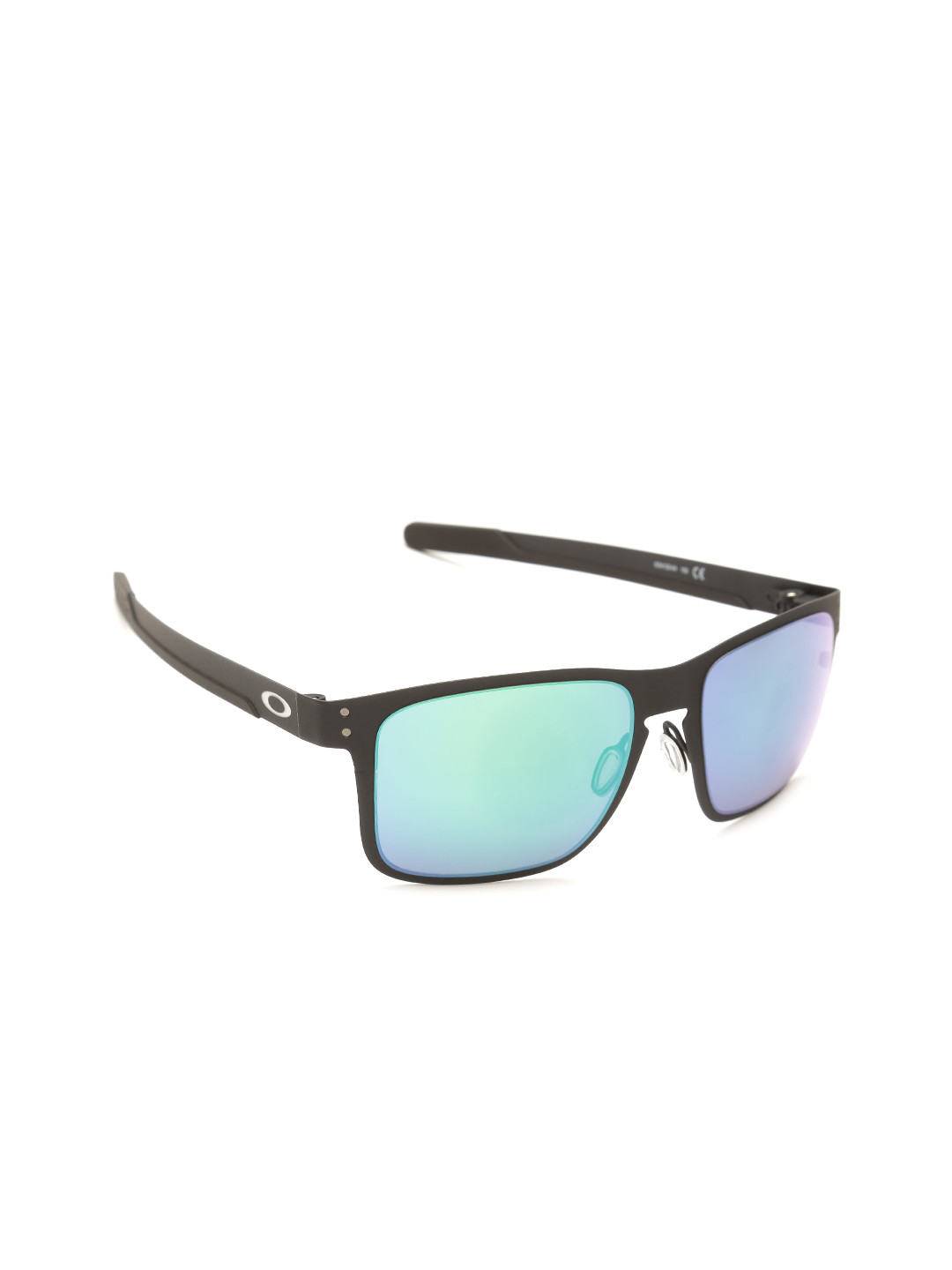 Oakley Men UV Protected Green Lens Square Sunglasses - 0OO412341230455