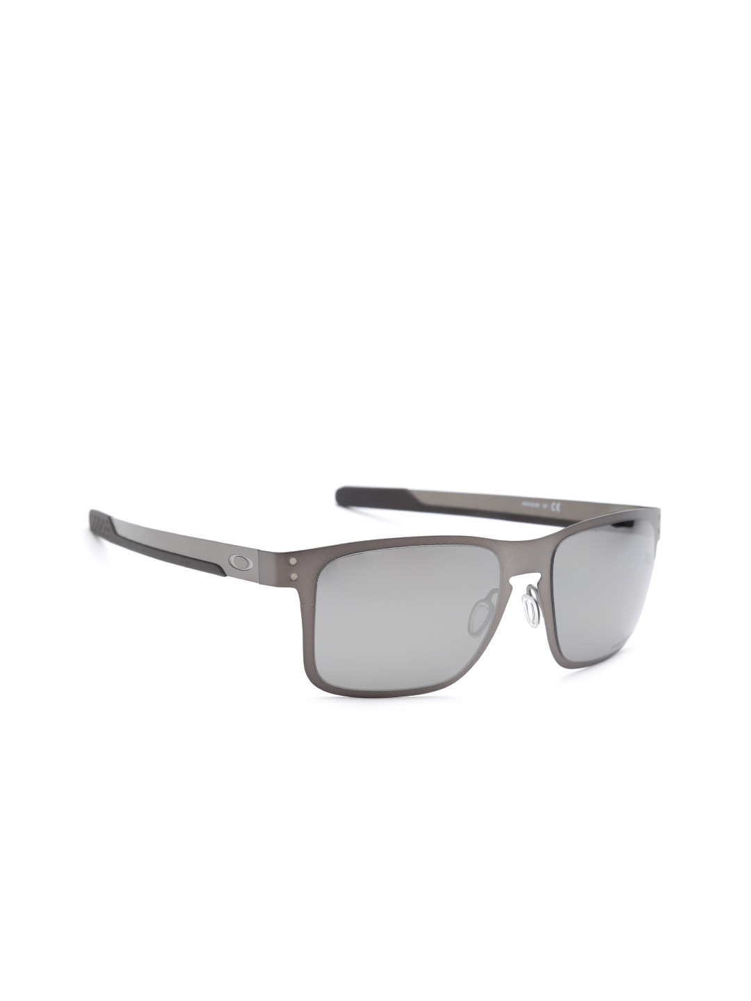 OAKLEY Men Polarized Grey Lens Square Sunglasses - 0OO412341230655