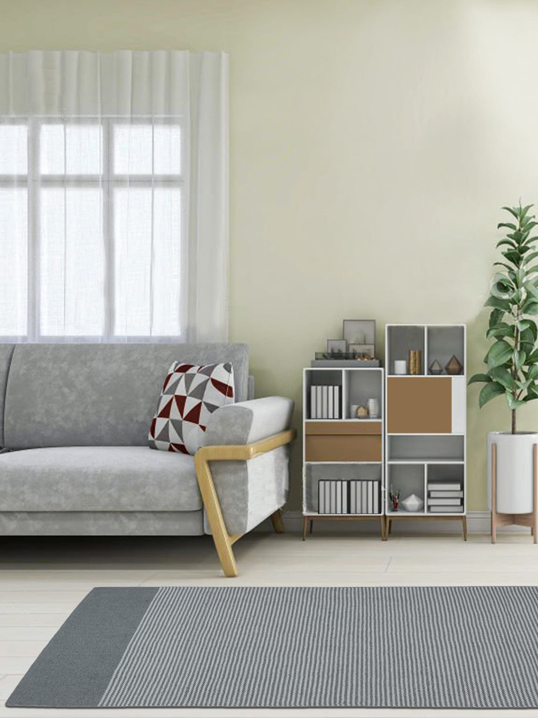 HABERE INDIA Hand woven jute carpet & rugs 2' X 5'