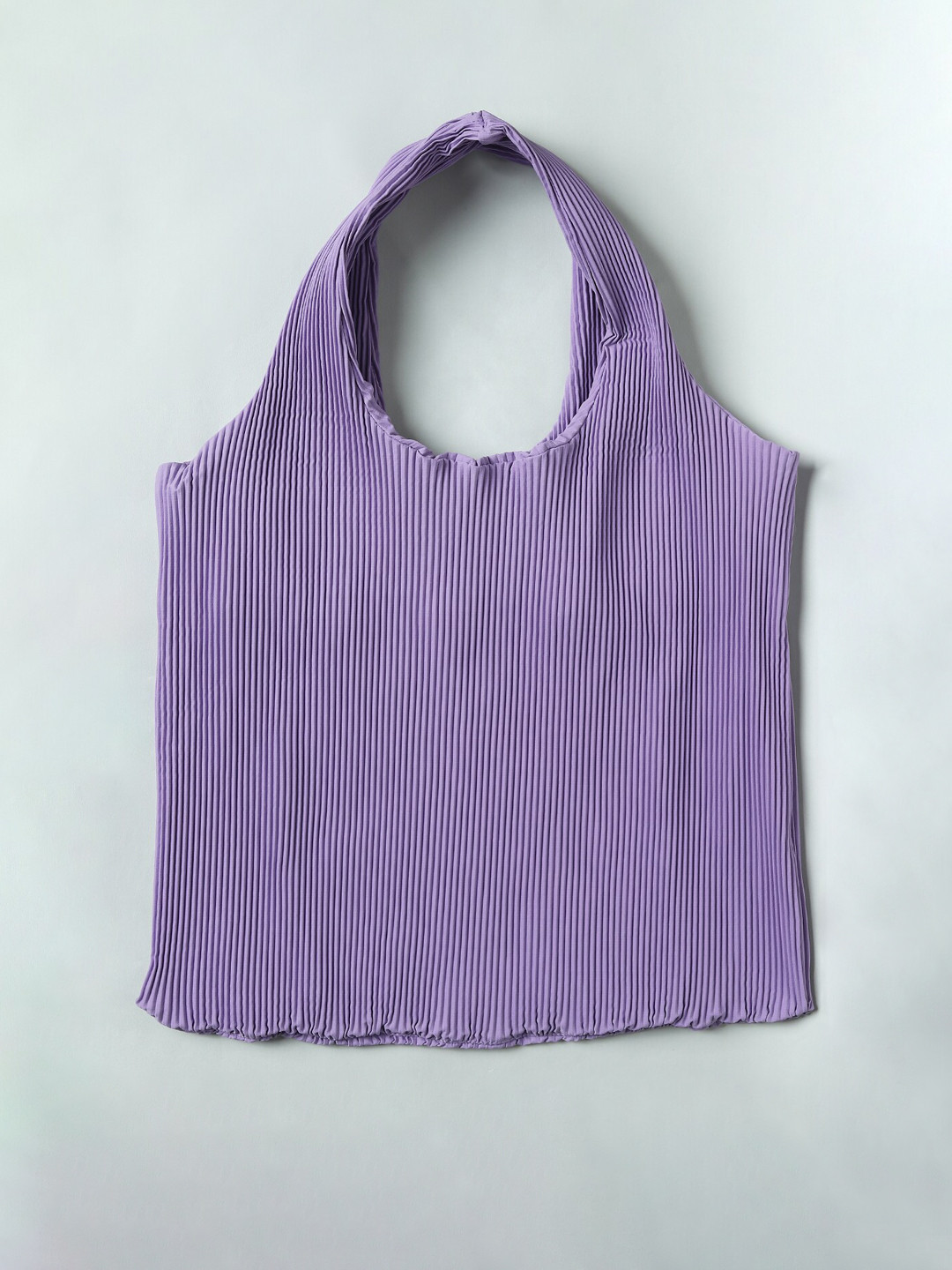 ONLY Lavender Textured Structured Shoulder Bag