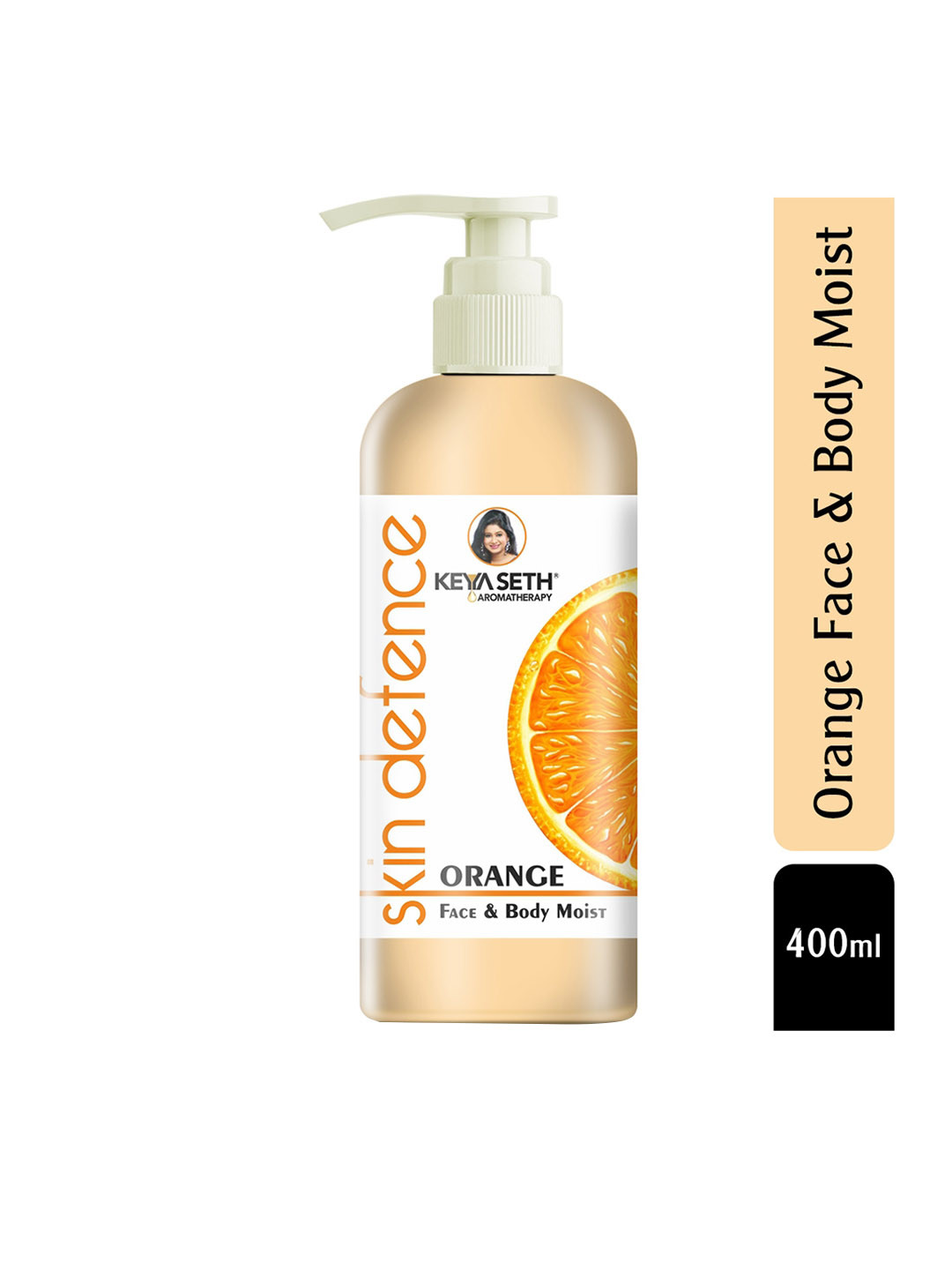 KEYA SETH AROMATHERAPY  Skin Defence Orange Face & Body Moist 400 ml