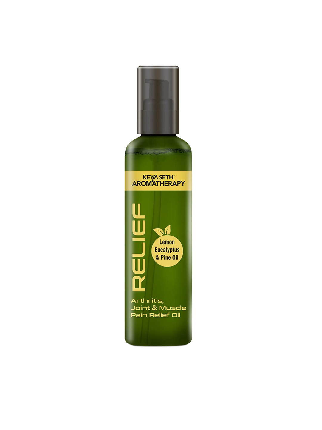 KEYA SETH AROMATHERAPY  Arthritis Joint & Muscle Pain Relief Oil with Lemon Pine Eucalyptus Oil - 120ml