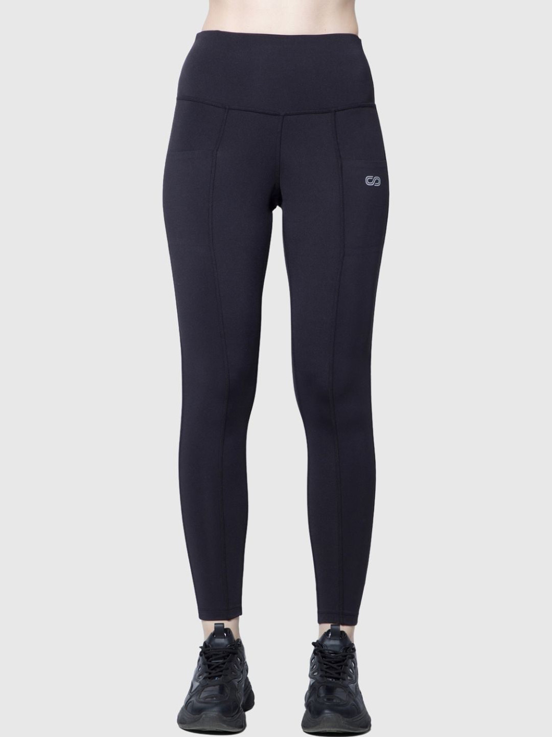 Silvertraq Women Black Solid Anti-Odour Tights