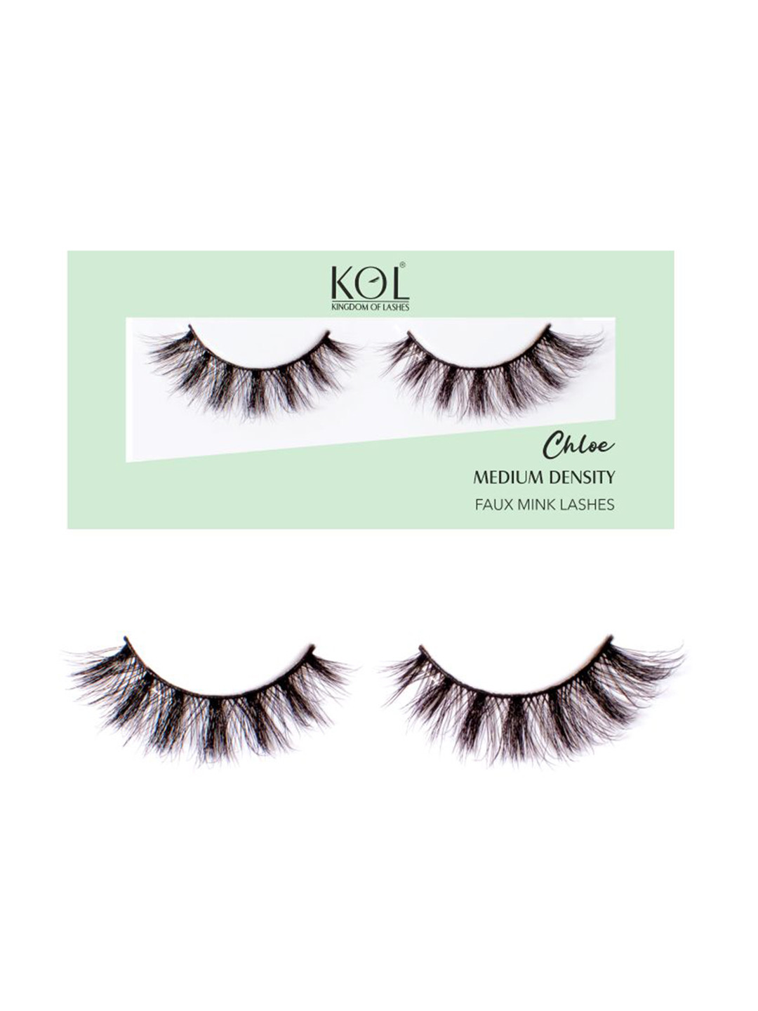 KINGDOM OF LASHES Medium Density Faux Mink Lashes - Chloe