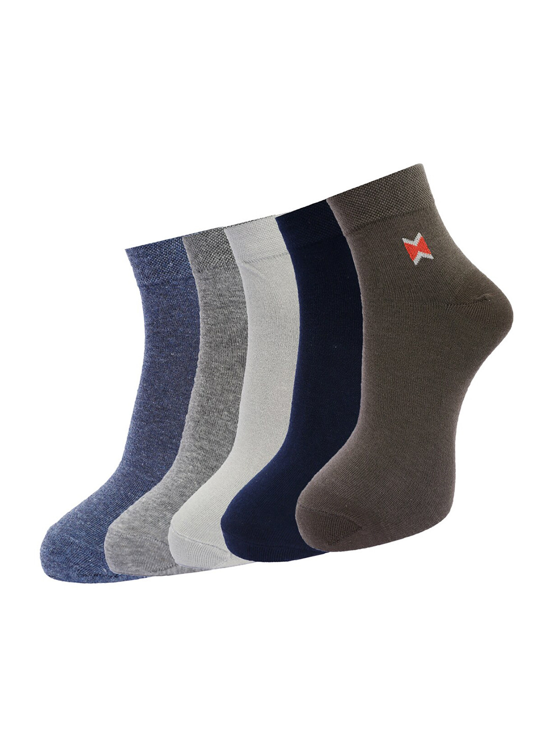 Dollar Socks Men Pack Of 3 Solid Assorted Socks