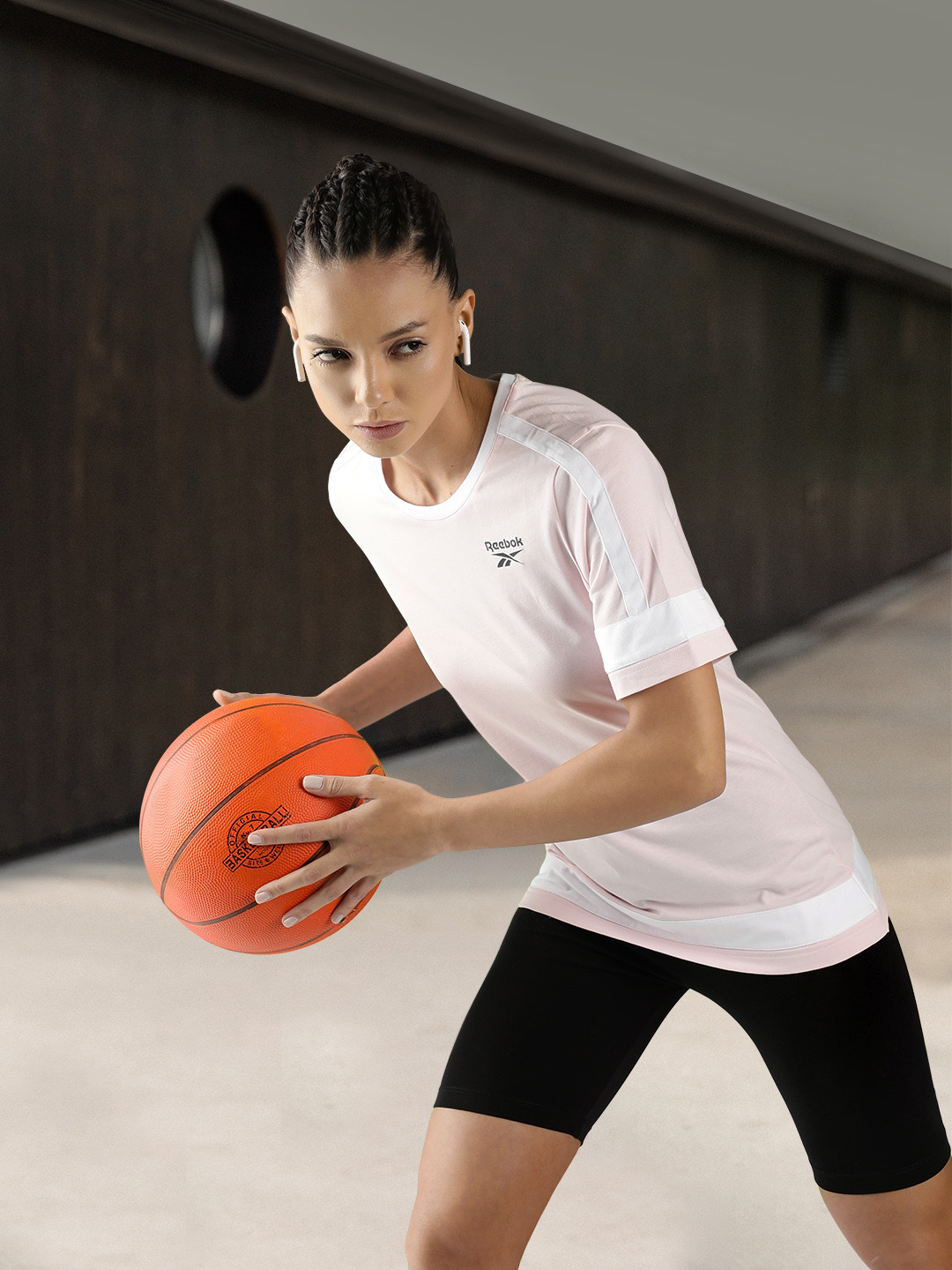 Reebok Classic Women Pink WCE  T-shirt