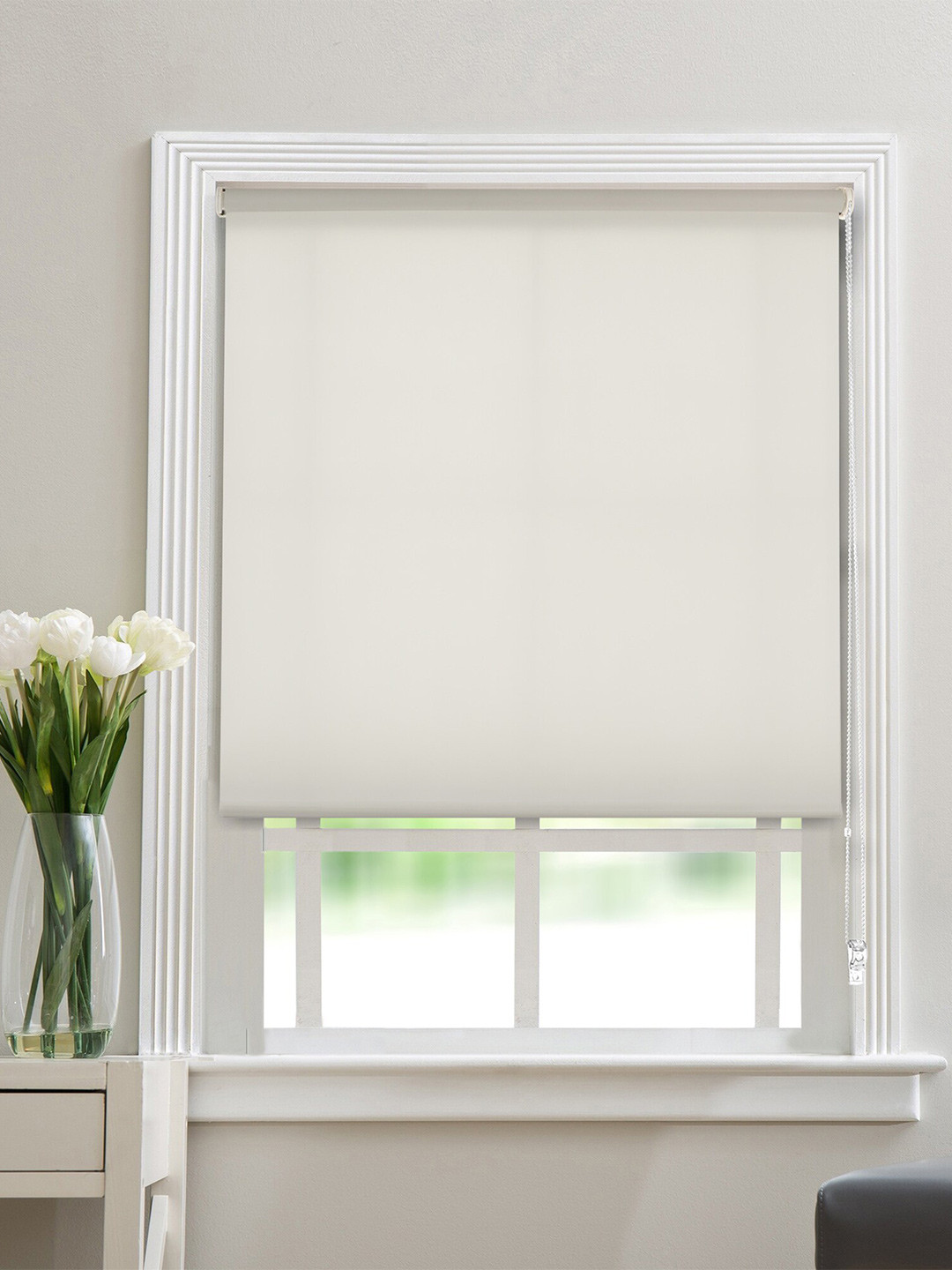 Deco Window Off White Room Darkening Door Blinds