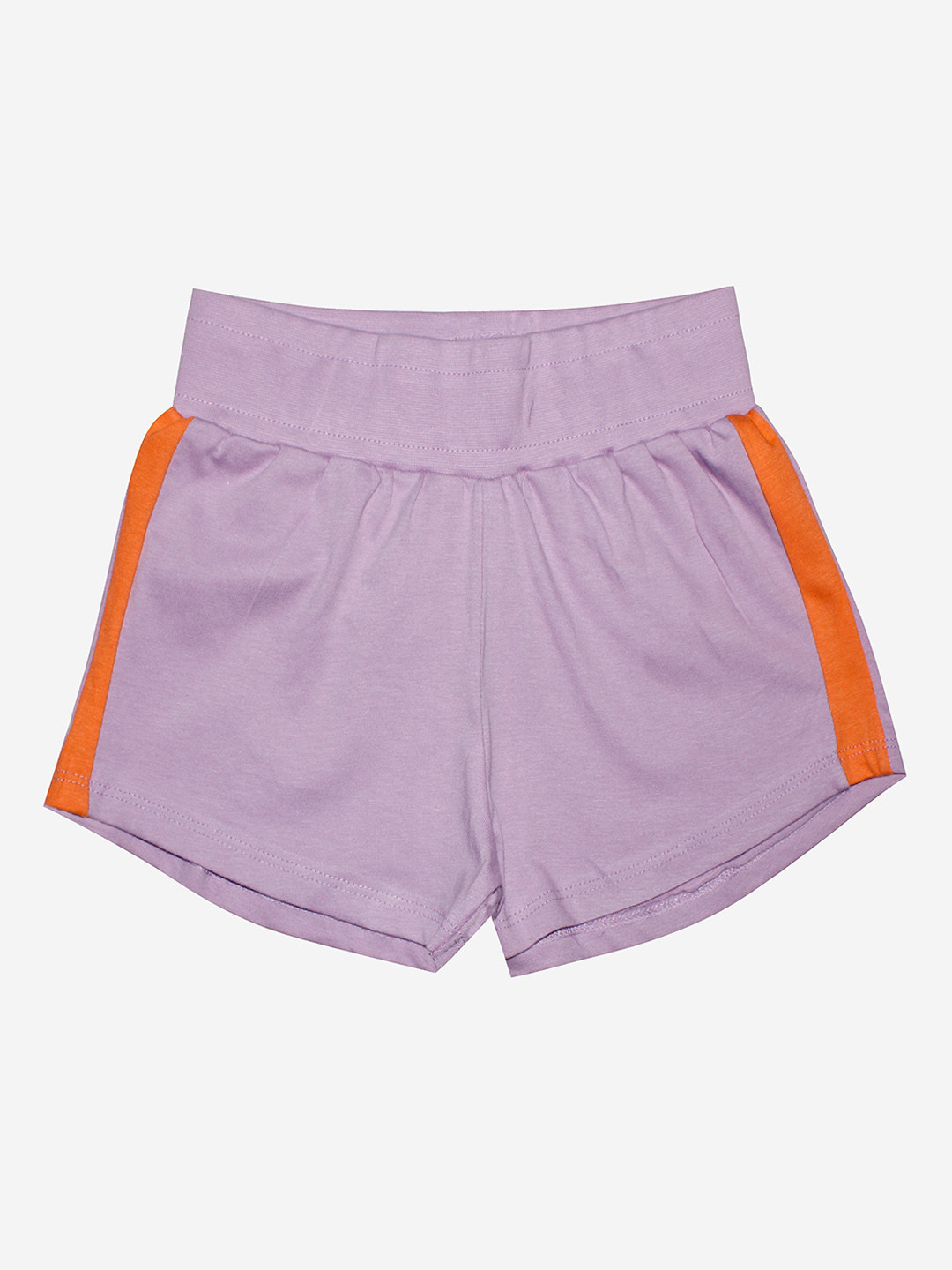 KiddoPanti Girls Purple Sports Shorts