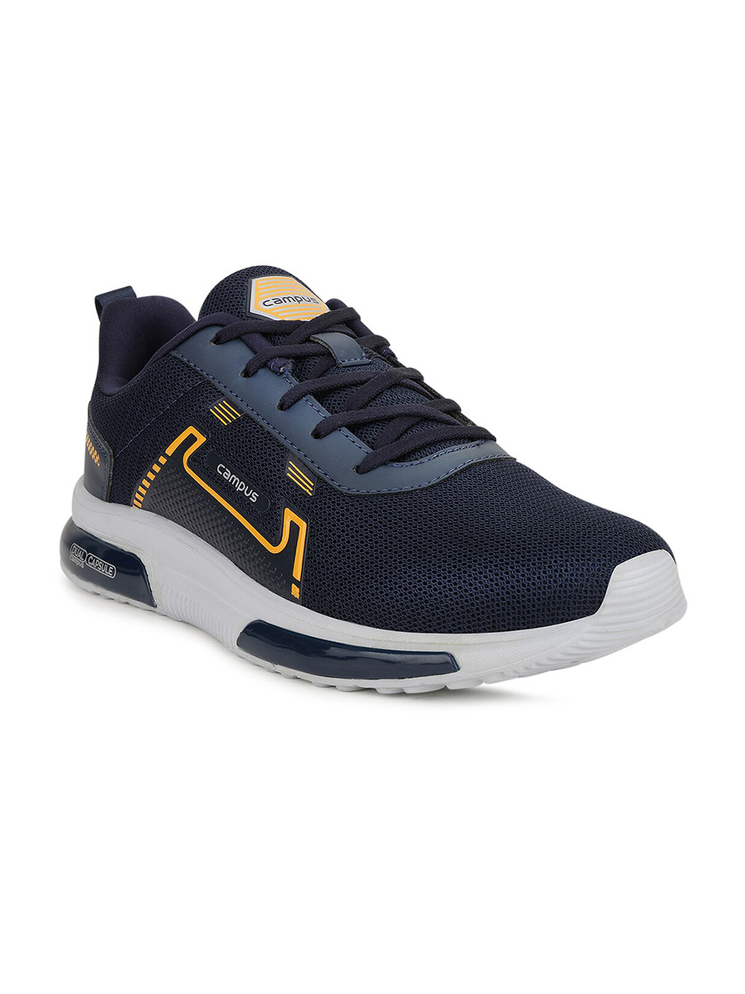 Campus Men CULTURE Navy Blue Mesh Running Shoes